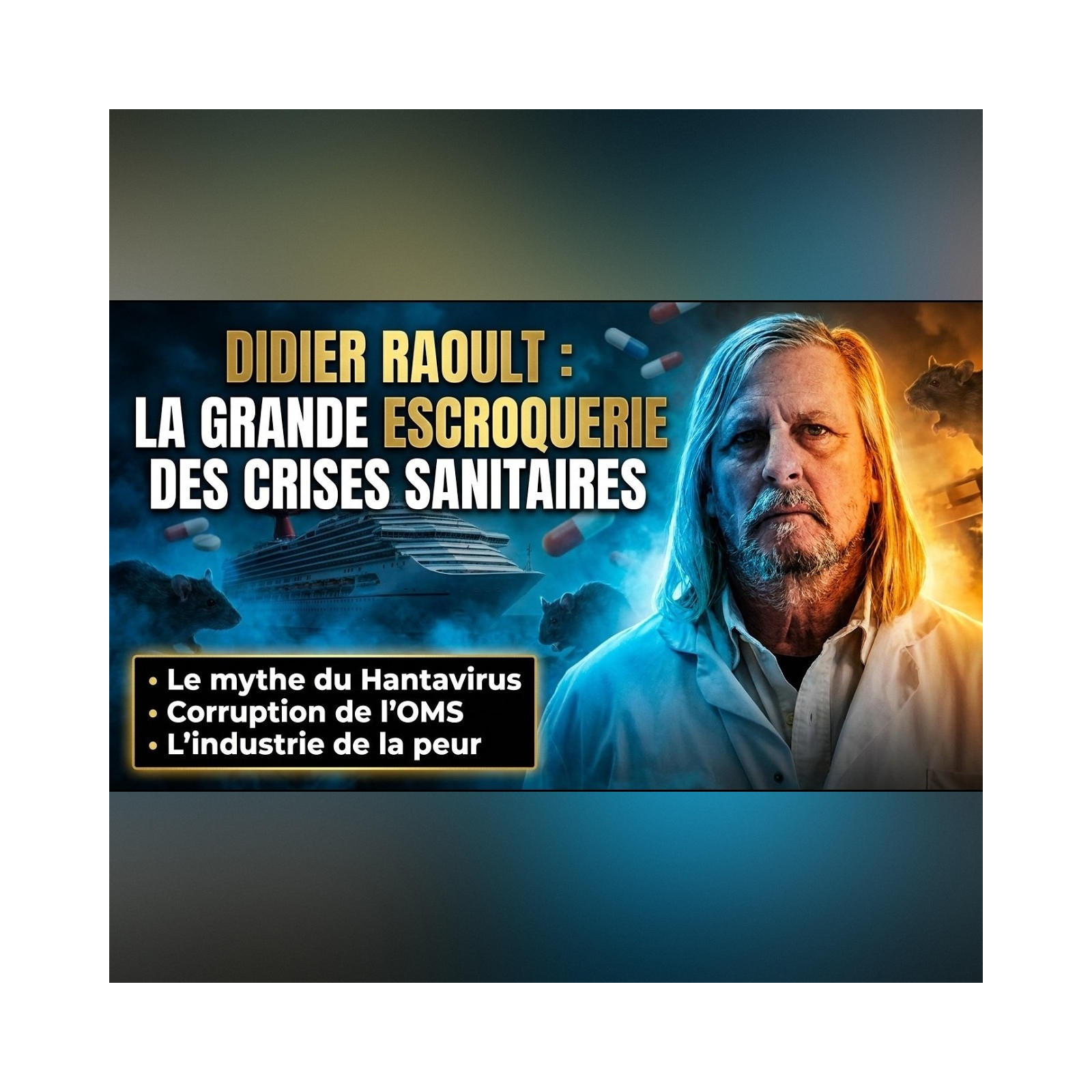  Didier RAOULT contredit l'OMS et prouve que le HANTAVIRUS prépare une nouvelle IMPOSTURE ! | GPTV episode artwork