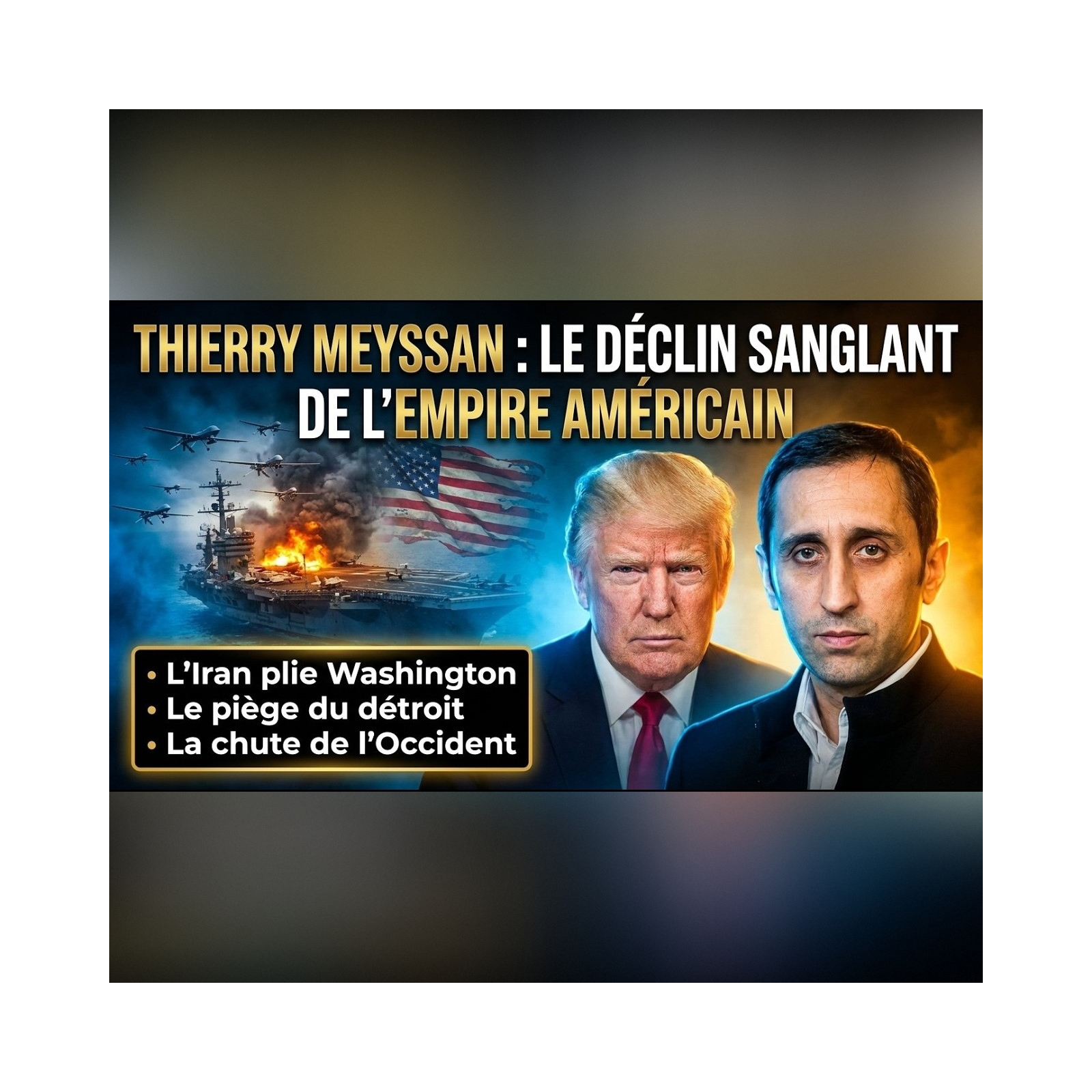 Pourquoi l'IRAN prépare la FIN du DOLLAR sur ORMUZ ? Thierry MEYSSAN répond ! | GPTV episode artwork