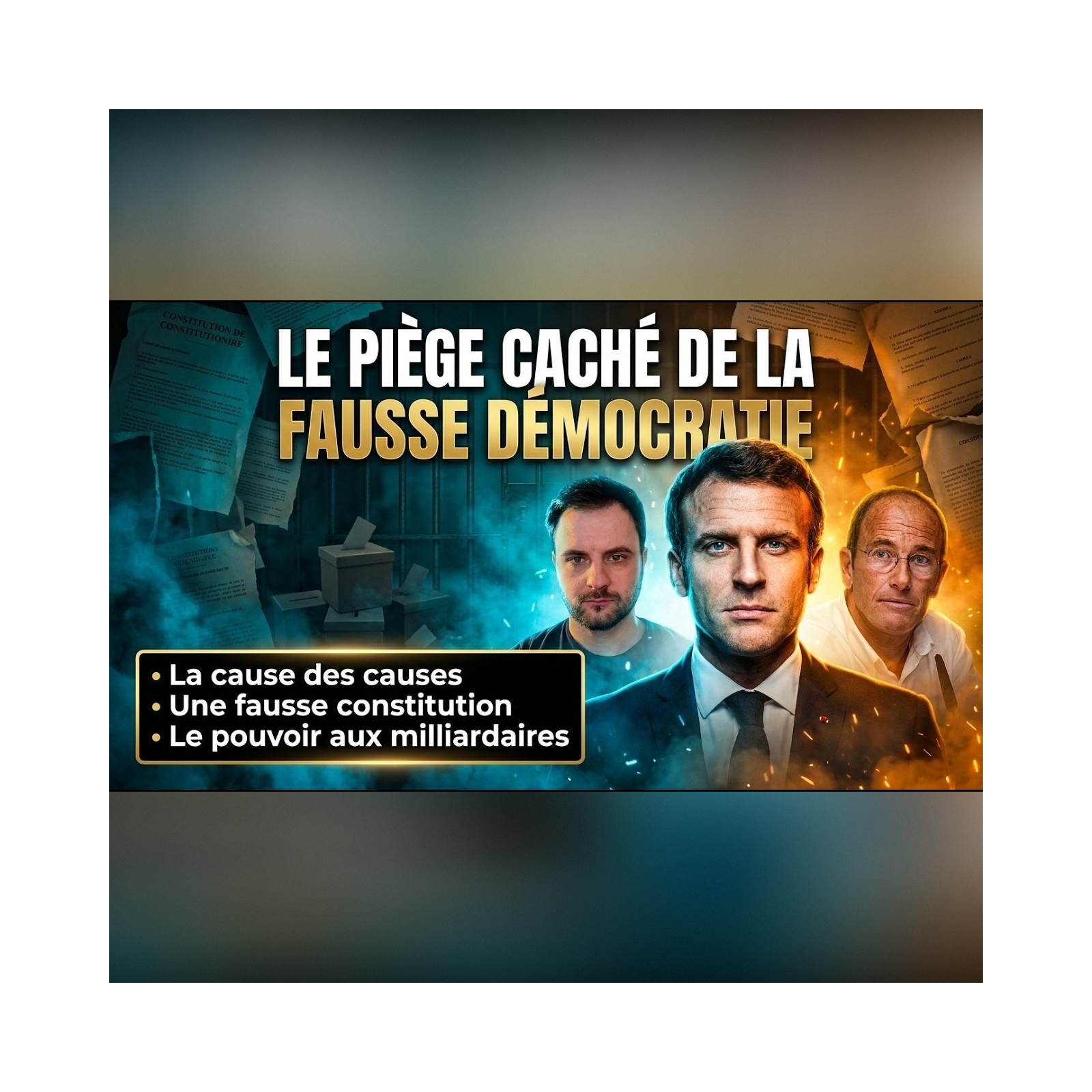 Pourquoi la CONSTITUTION prépare l'IMPUNITÉ TOTALE de l'OLIGARCHIE ? GPTV répond ! | GPTV episode artwork