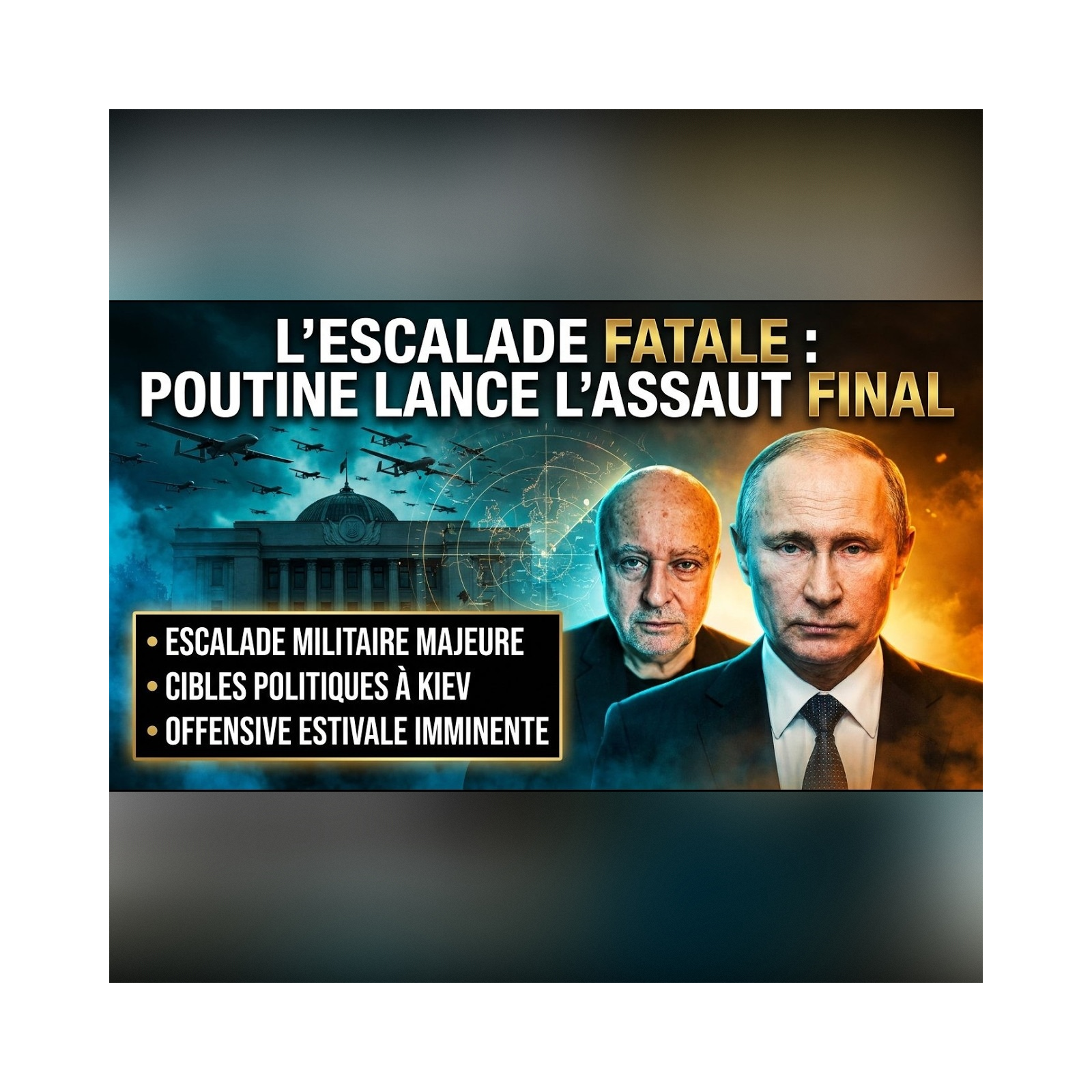 Pourquoi XI JINPING autorise POUTINE à FRAPPER le CŒUR de KIEV ? GPTV répond ! | GPTV episode artwork
