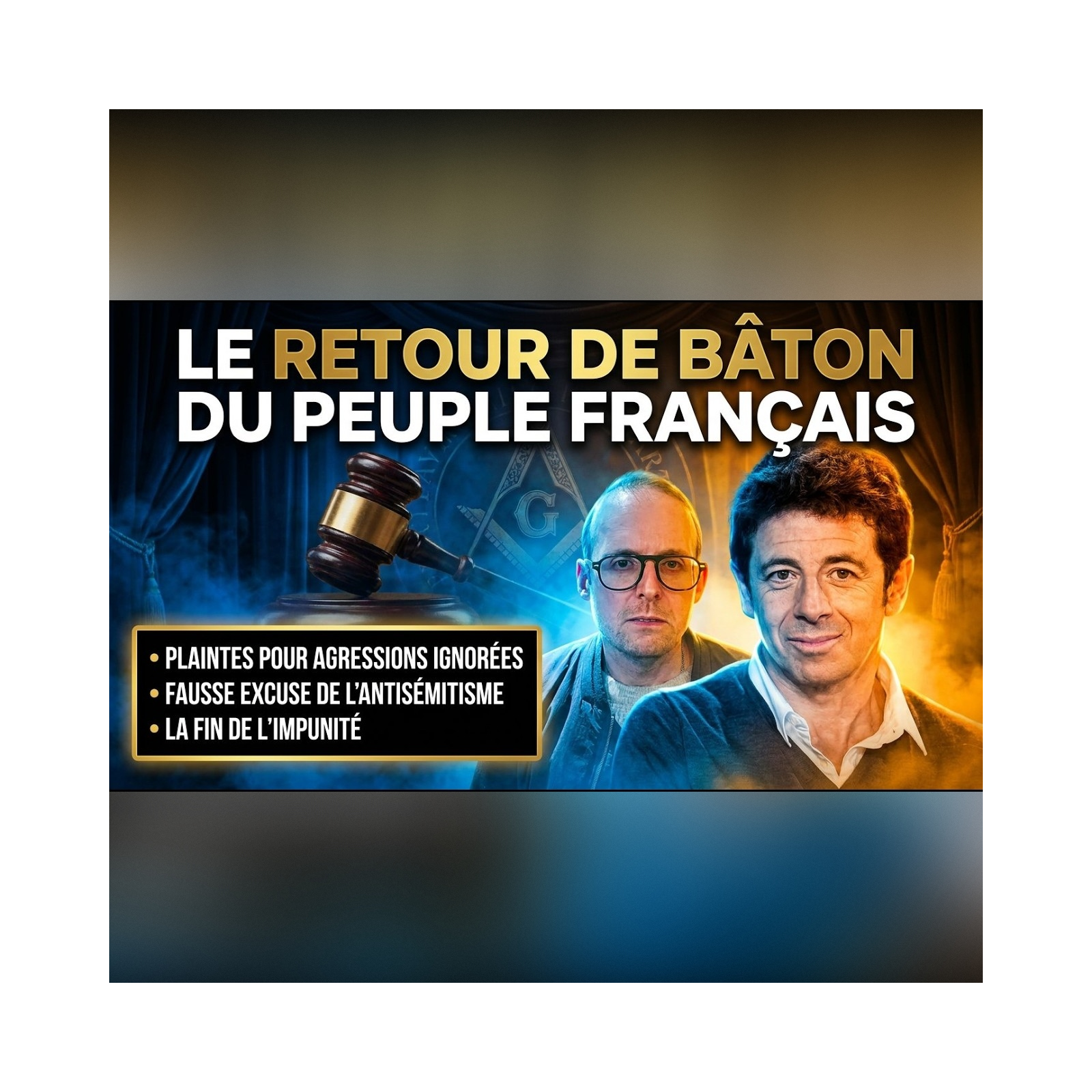 9 plaintes pour AGRESSIONS : GPTV révèle le BOUCLIER d'ANTISÉMITISME de DARMON ! | GPTV episode artwork