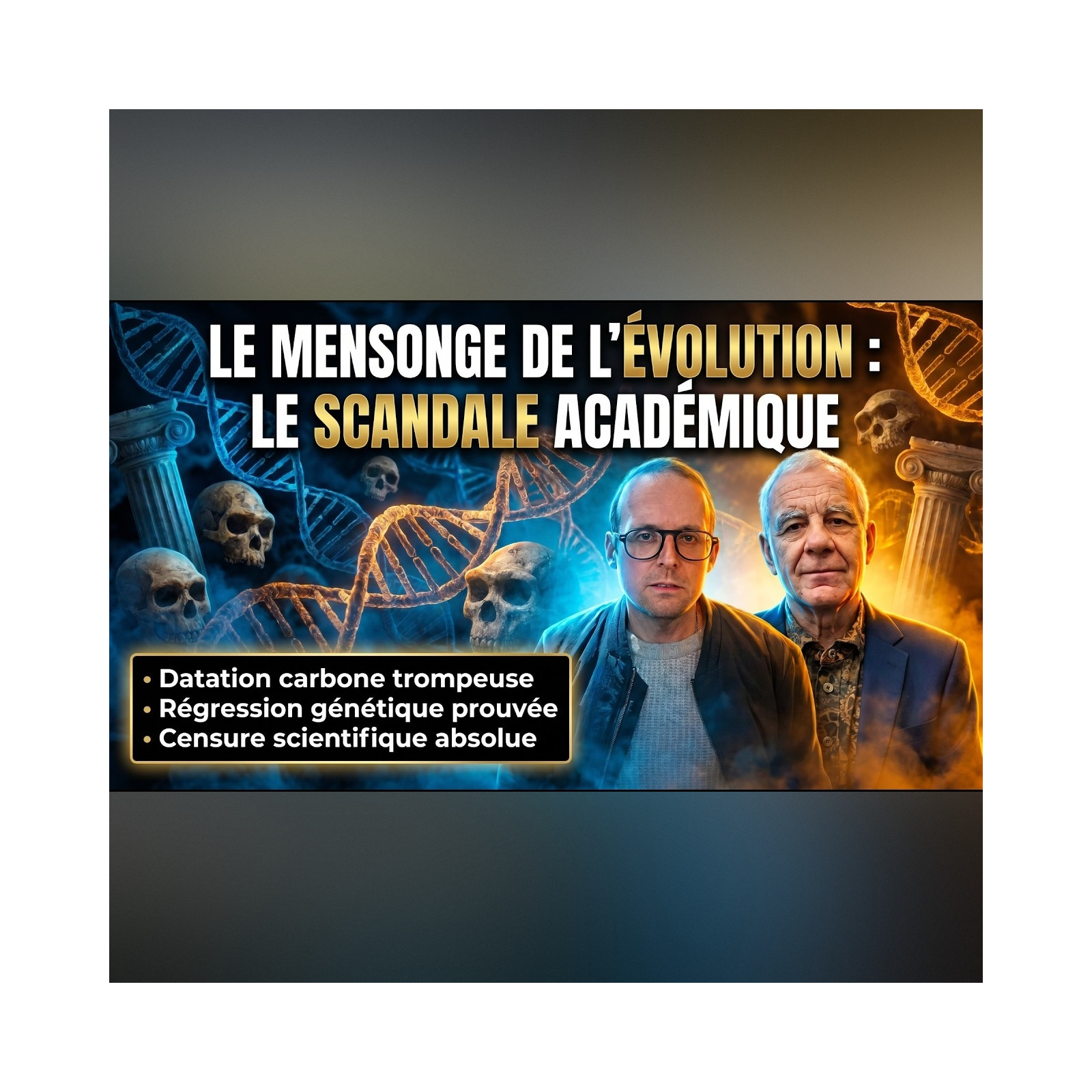 Pourquoi la GÉNÉTIQUE contredit DARWIN en SECRET ? GPTV répond enfin ! episode artwork