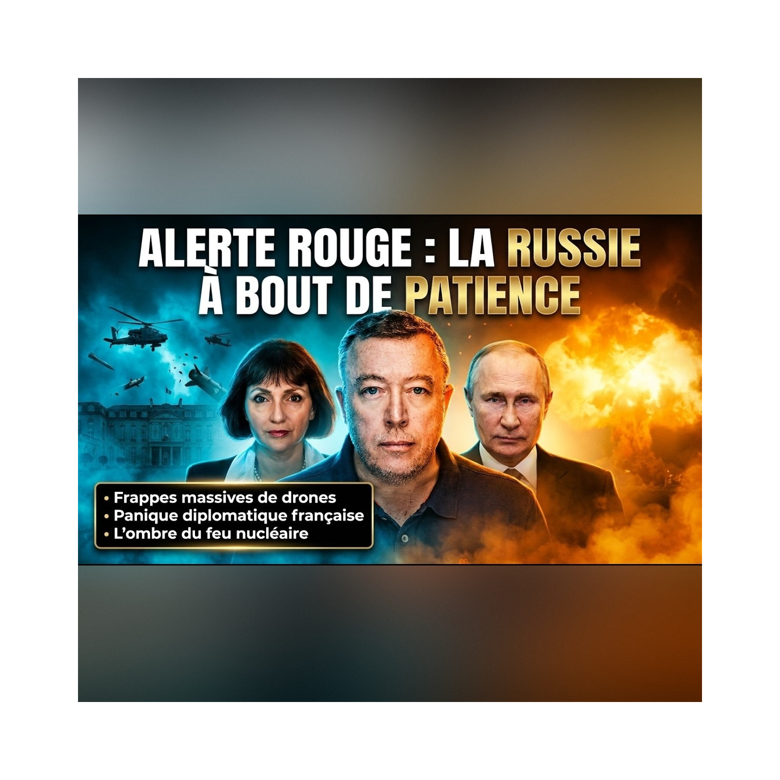 GPTV : ce qu'il dit de plus GRAVE sur les FRAPPES que LAVROV prépare contre KIEV ! episode artwork