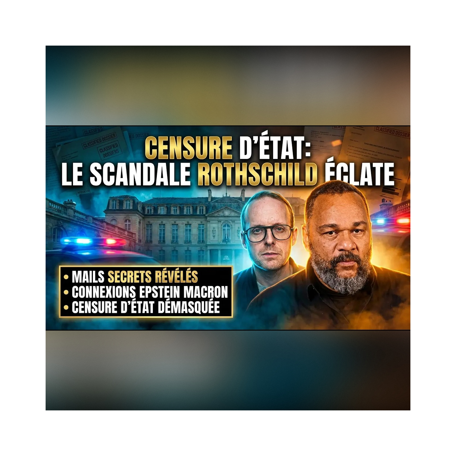 DIEUDONNÉ contredit l'ÉLYSÉE et prouve que ROTHSCHILD prépare la CENSURE D'ÉTAT ! | GPTV episode artwork