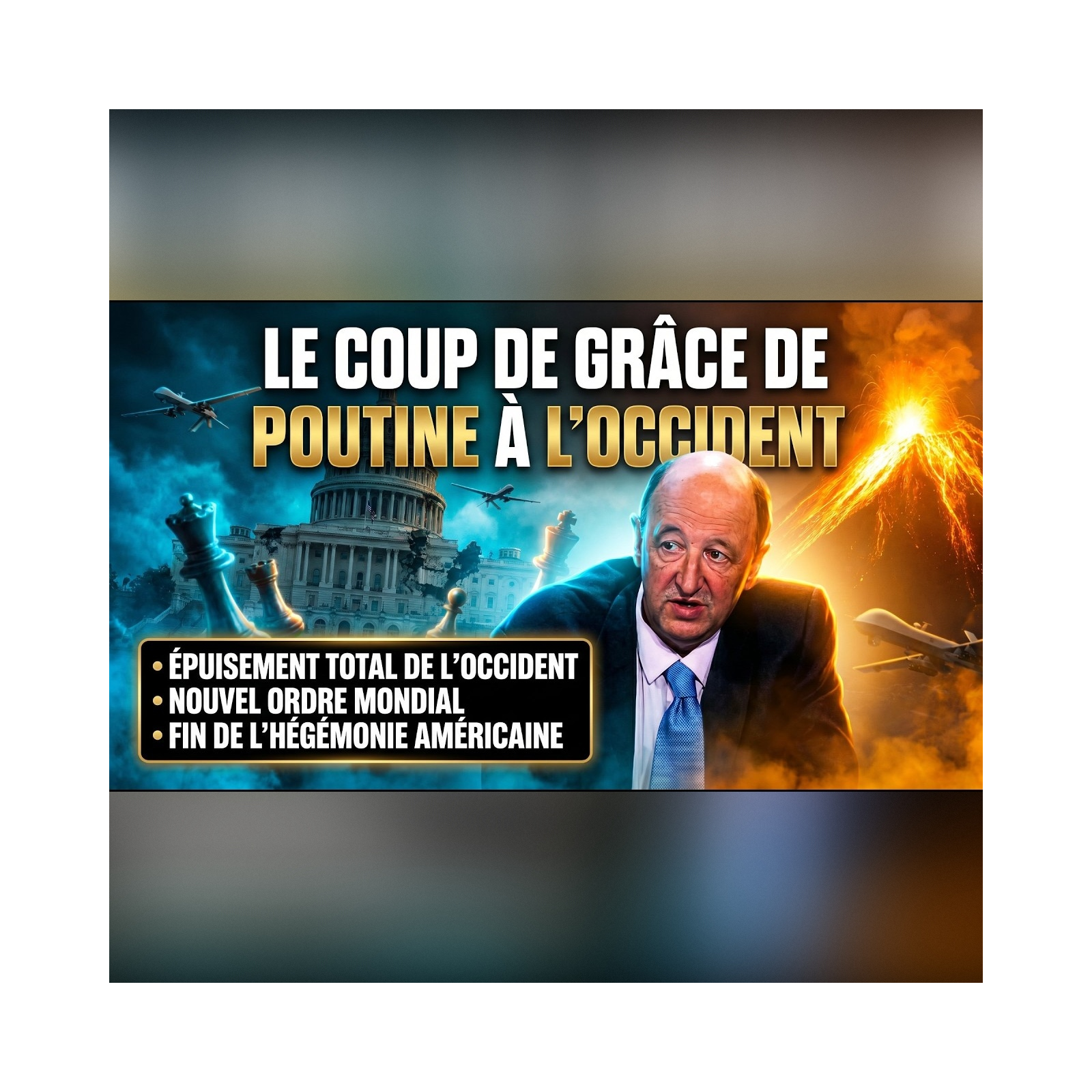 100 missiles sur KIEV : POUTINE révèle son PLAN pour VIDER les arsenaux de l'OTAN ! | GPTV episode artwork