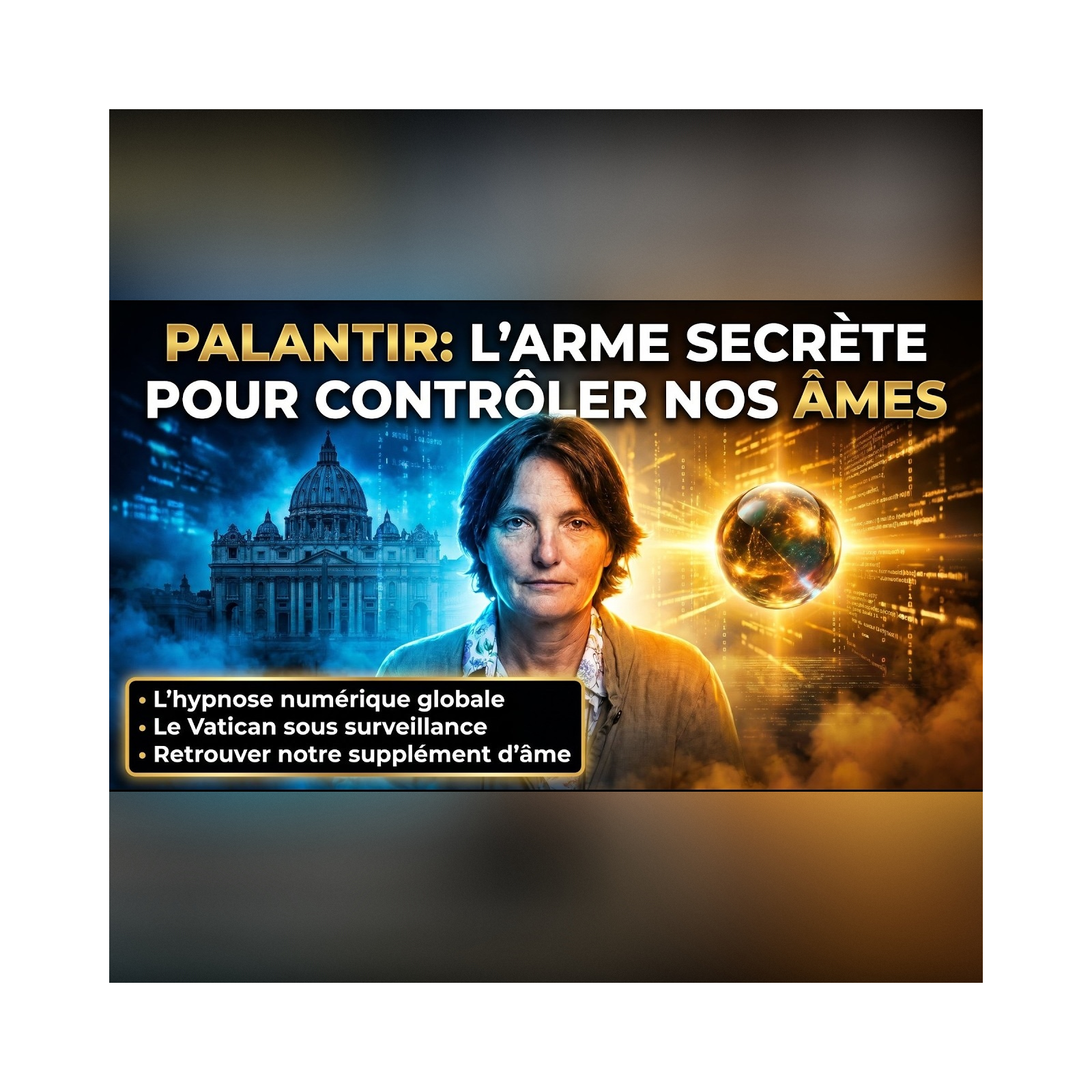 Les 3 révélations sur le PLAN PALANTIR qui prépare le CONTRÔLE ABSOLU des Français ! | GPTV episode artwork