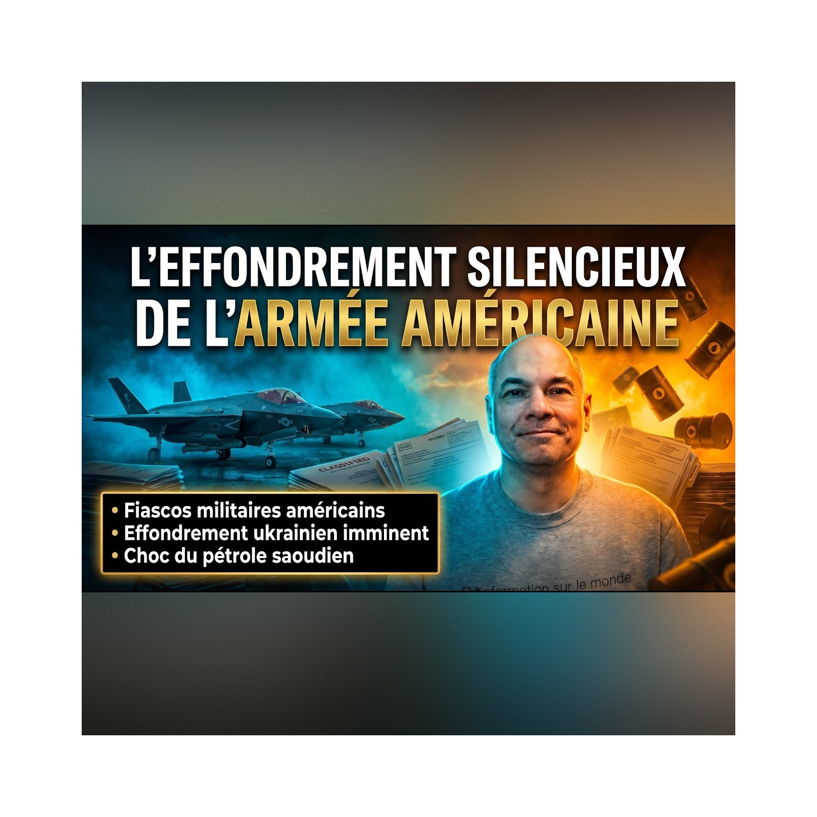 Les 5 révélations sur l'ARNAQUE des F-35 qui précipite l'EFFONDREMENT de l'armée AMÉRICAINE ! | GPTV episode artwork