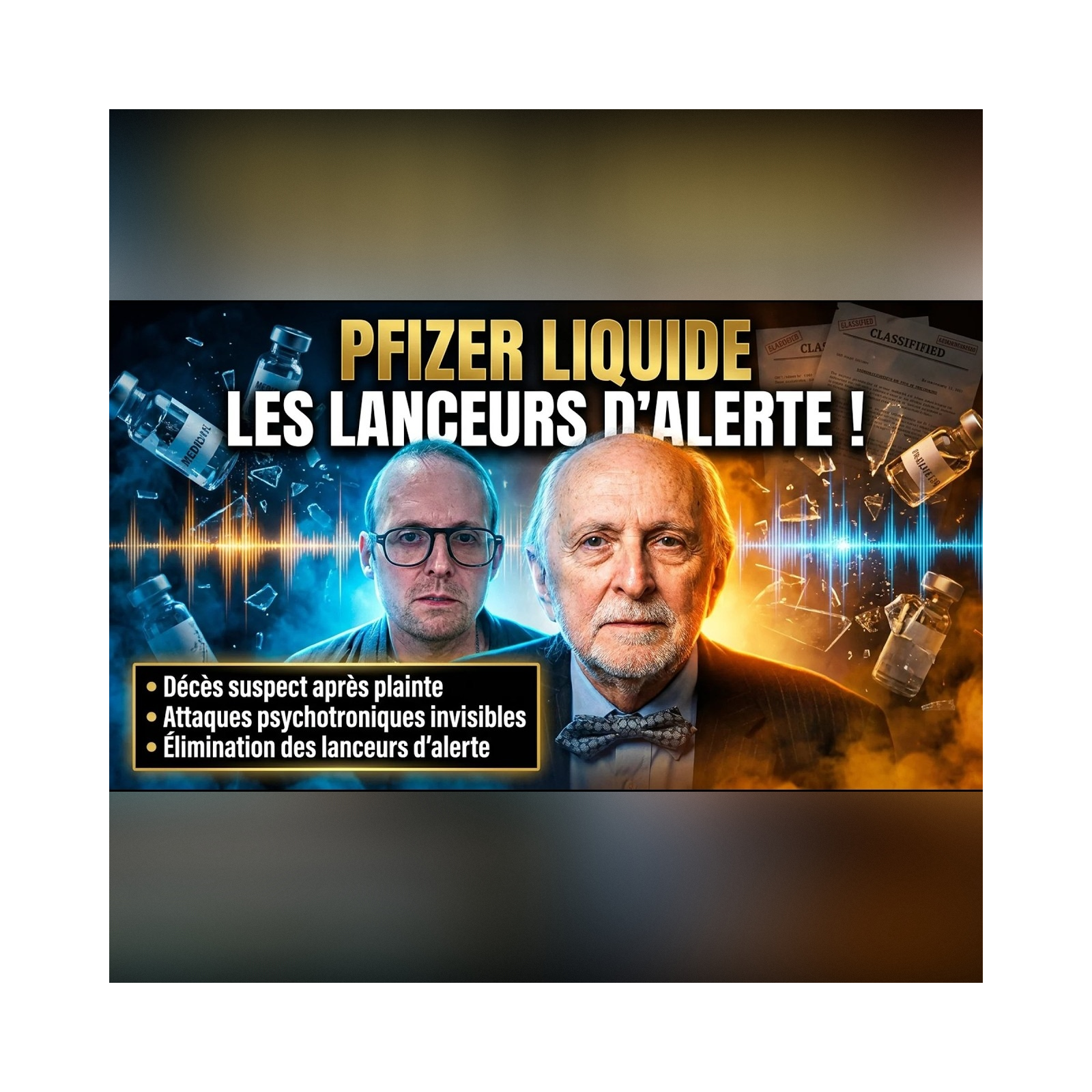 Les 5 MORTS SUSPECTES de scientifiques qui CACHENT la GUERRE SECRÈTE de PFIZER ! | GPTV episode artwork