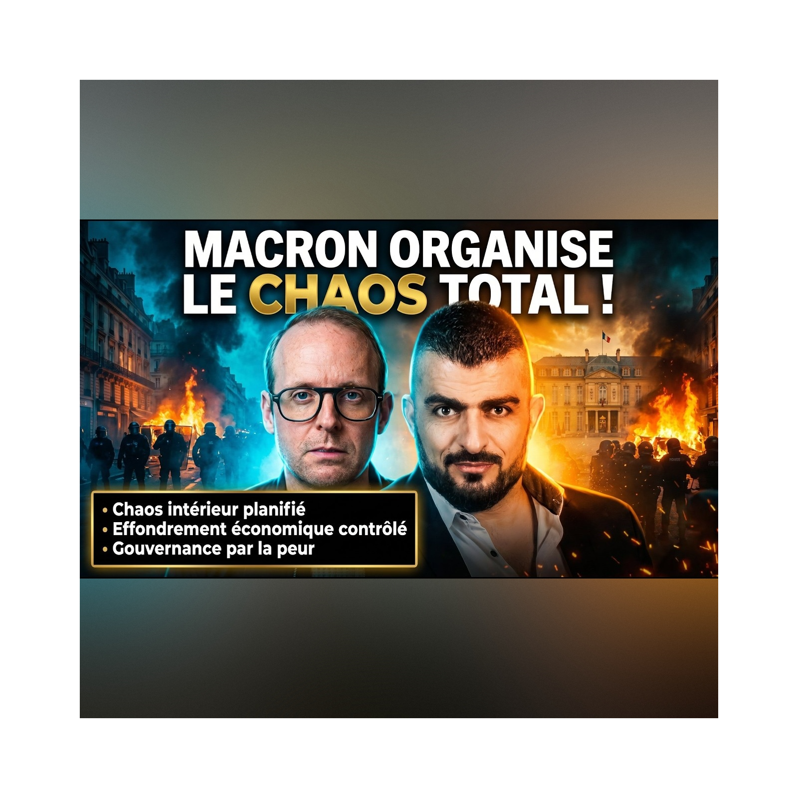  Les 3 révélations sur le CHAOS que MACRON prépare pour VERROUILLER 2027 ! | GPTV episode artwork