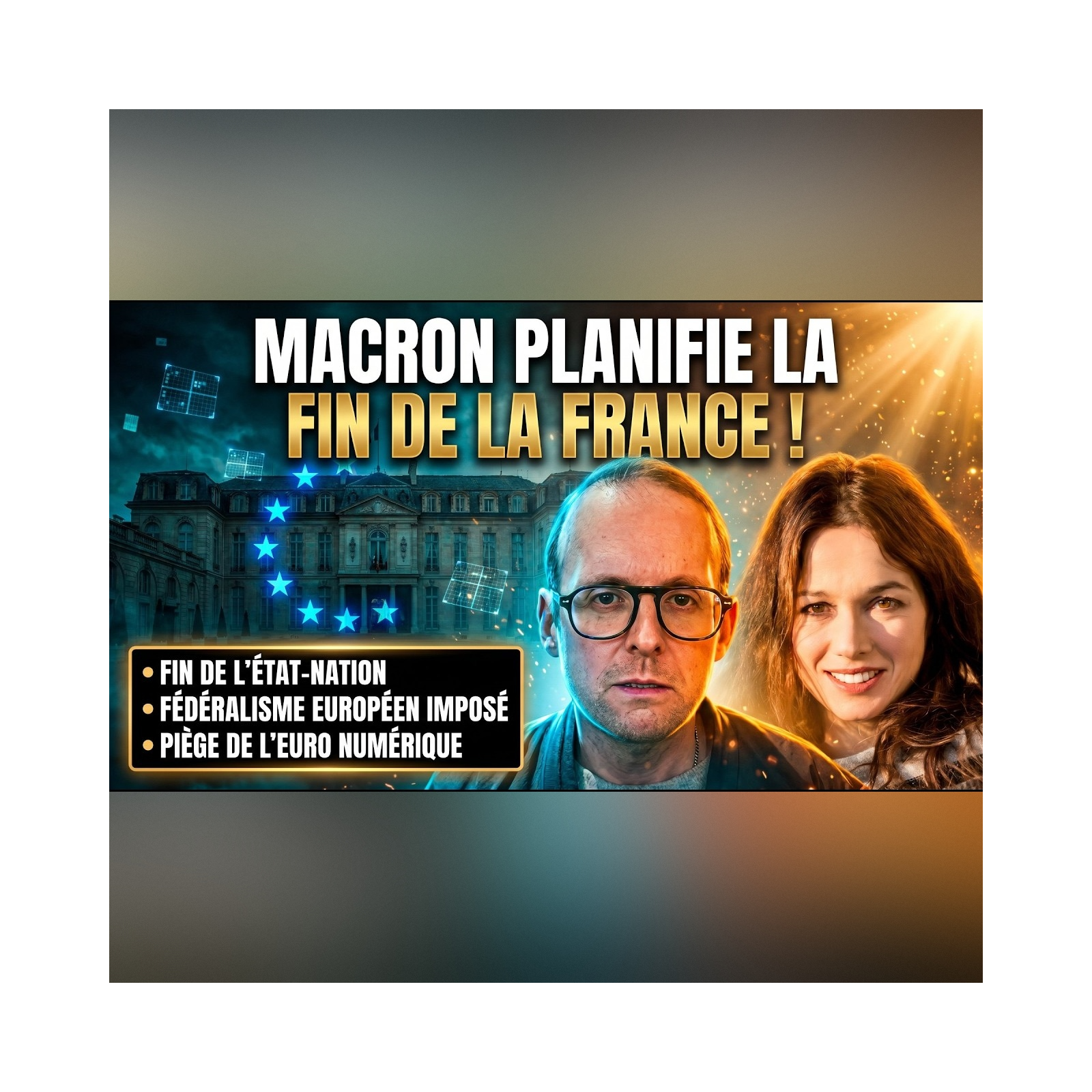  Pourquoi MACRON CACHE l'EURO NUMÉRIQUE qui prépare la FIN de la FRANCE ? GPTV répond ! episode artwork