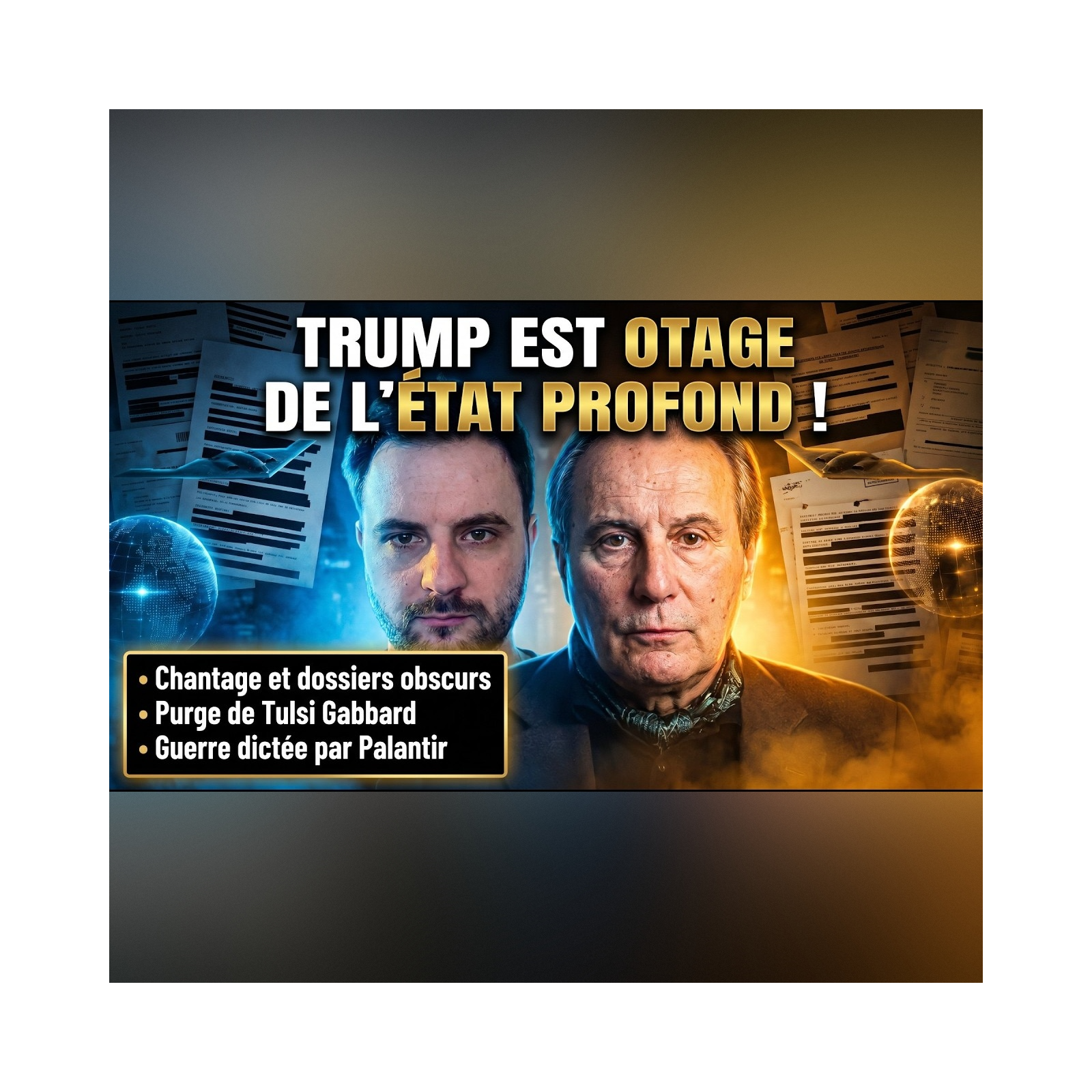 GPTV contredit TRUMP et prouve que l'ÉTAT PROFOND prépare la GUERRE via PALANTIR ! episode artwork