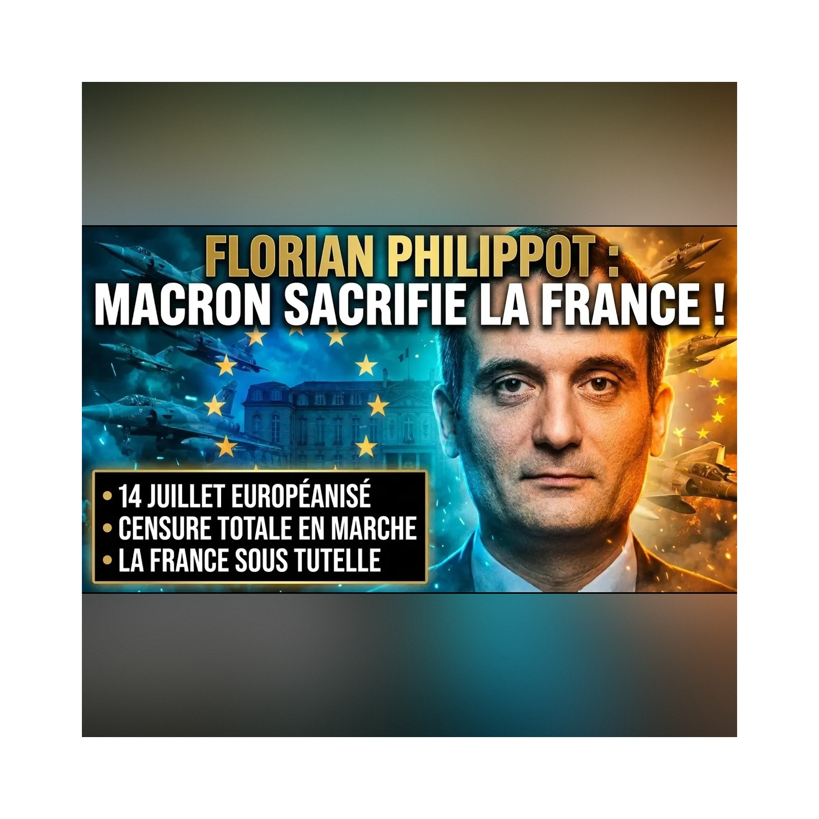  Militaires UKRAINIENS au 14 JUILLET : PHILIPPOT révèle le PLAN SECRET de MACRON ! | GPTV episode artwork