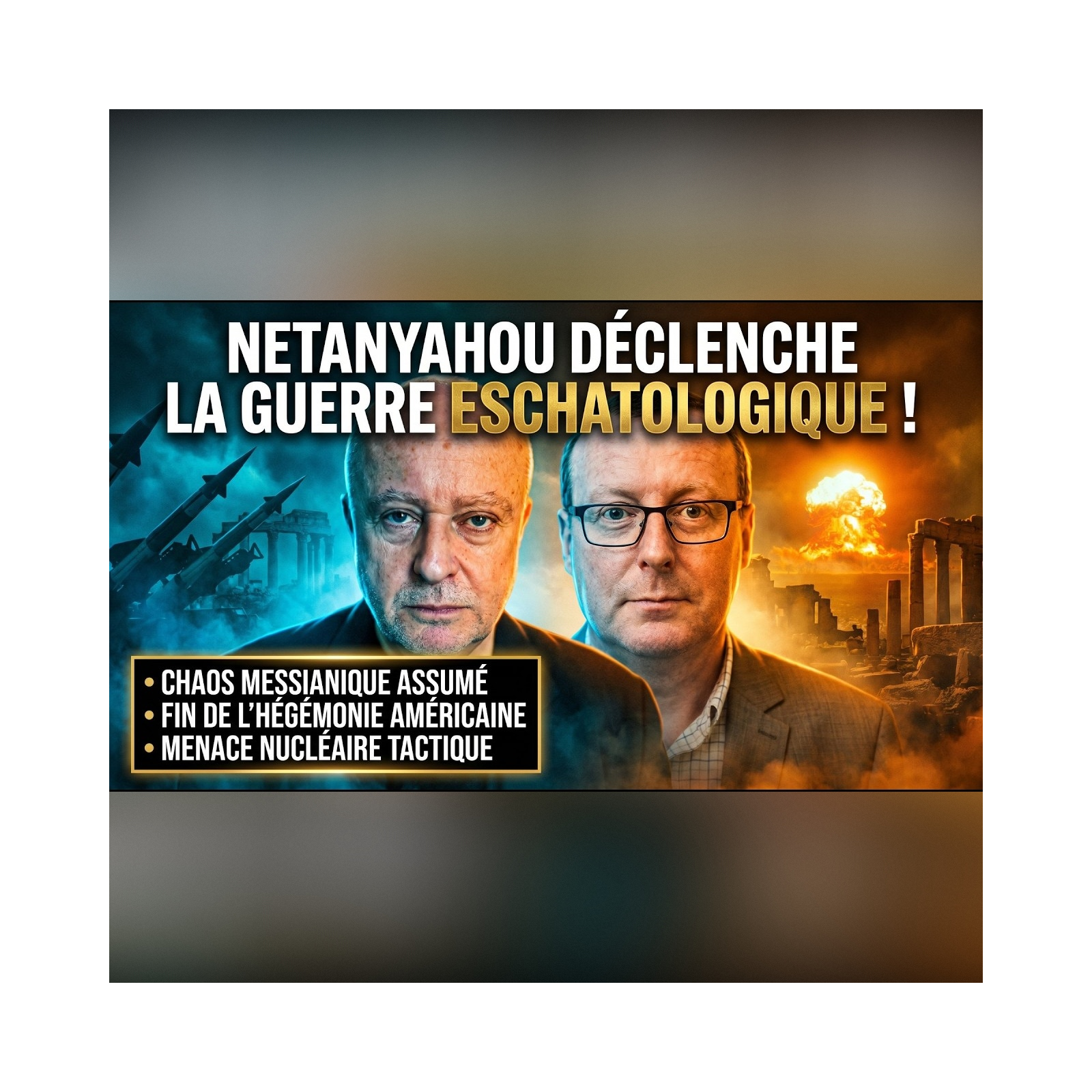 500 000 soldats et missiles IRANIENS : HILLARD révèle le PLAN MESSIANIQUE derrière le CHAOS ! | GPTV episode artwork