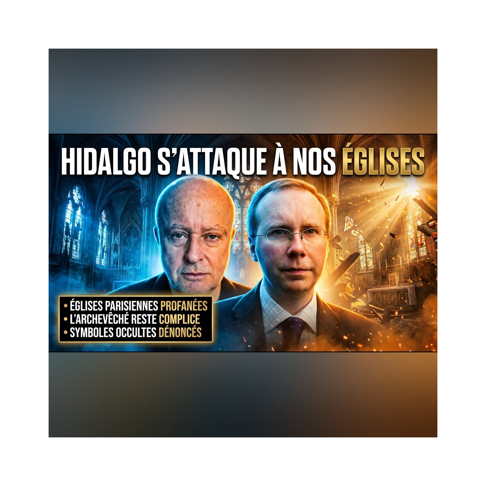 Les 3 révélations d'Alain ESCADA sur l'ARNAQUE OCCULTE contre les ÉGLISES de PARIS ! | GPTV episode artwork