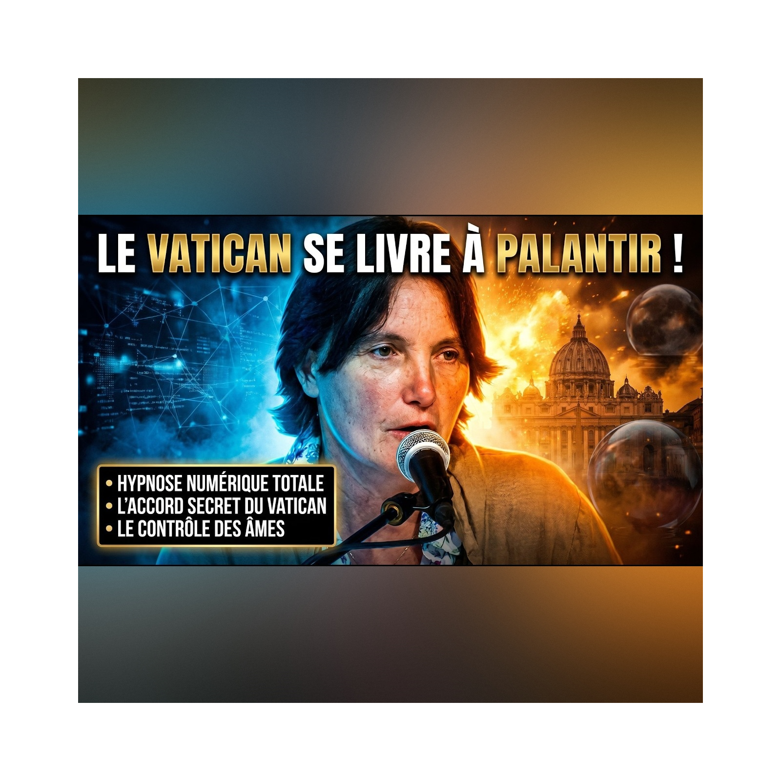 GPTV contredit le VATICAN et prouve que PALANTIR prépare le CONTRÔLE TOTAL ! episode artwork