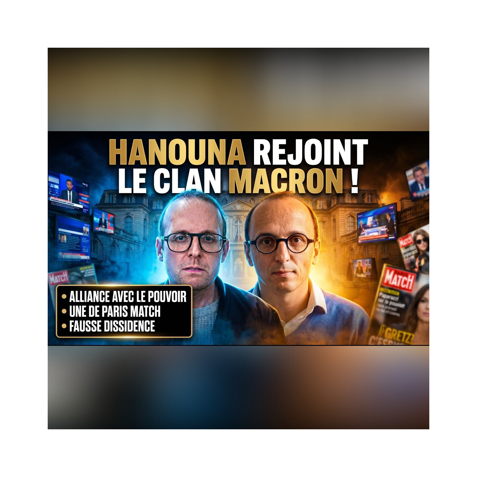 Fabrice DI VIZIO : ce qu'il dit de plus GLAÇANT sur le PIÈGE HANOUNA-MACRON ! | GPTV episode artwork