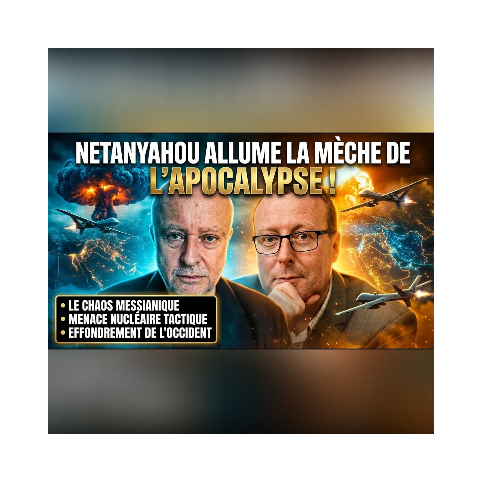 Pierre HILLARD contredit TRUMP et prouve que NETANYAHOU cache un PLAN NUCLÉAIRE MESSIANIQUE ! | GPTV episode artwork