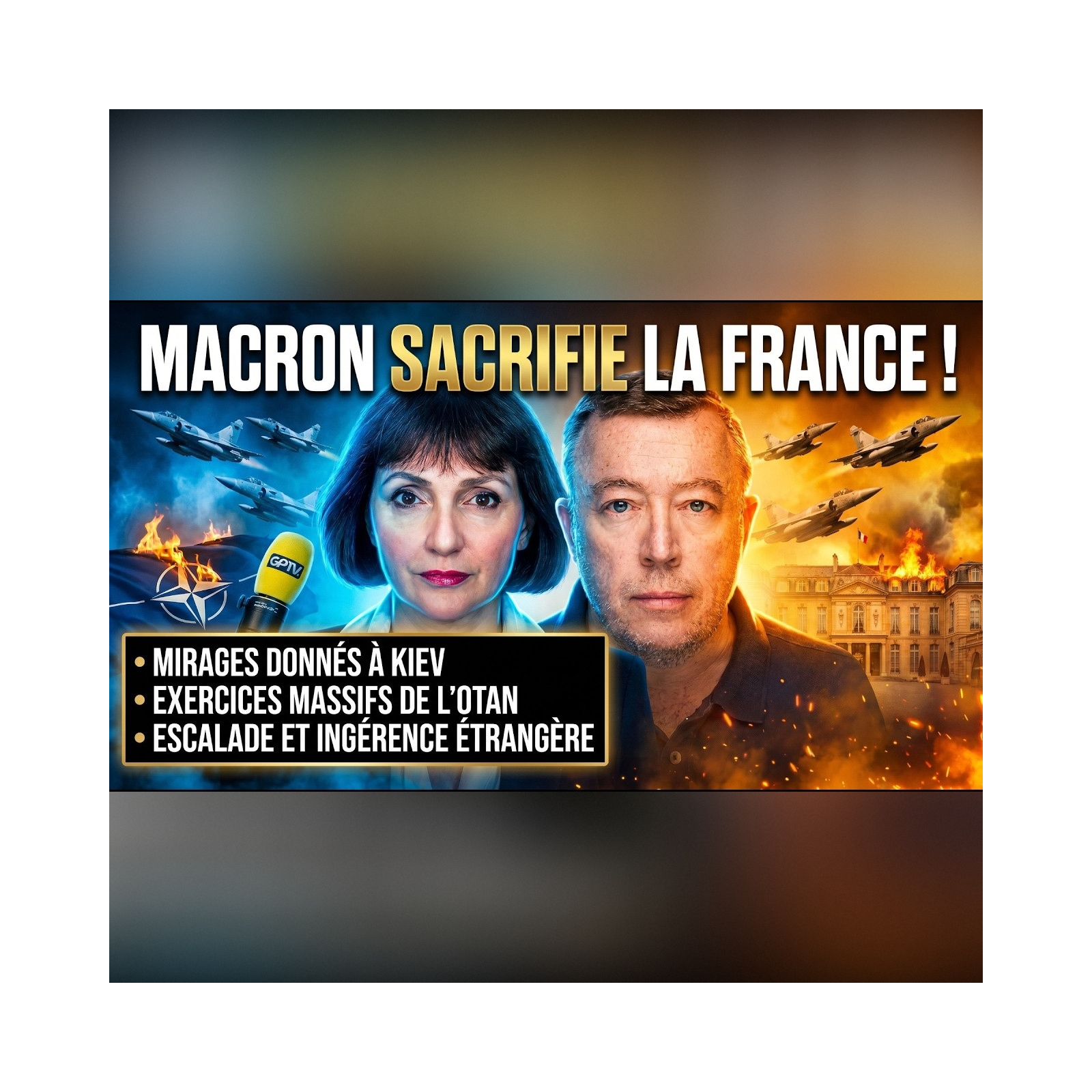 Ramstein Flag contredit MACRON et prouve que le 14 JUILLET sert l'OTAN contre la RUSSIE ! | GPTV episode artwork