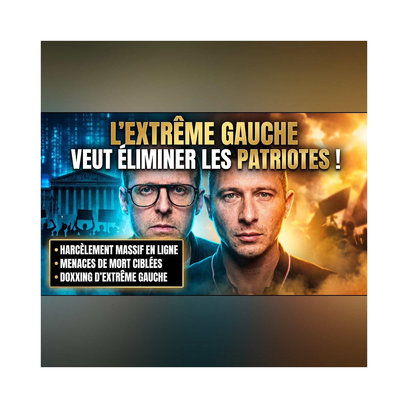  Ce qu'on dit de plus GLAÇANT sur la TERREUR NUMÉRIQUE ORGANISÉE contre les PATRIOTES ! | GPTV episode artwork