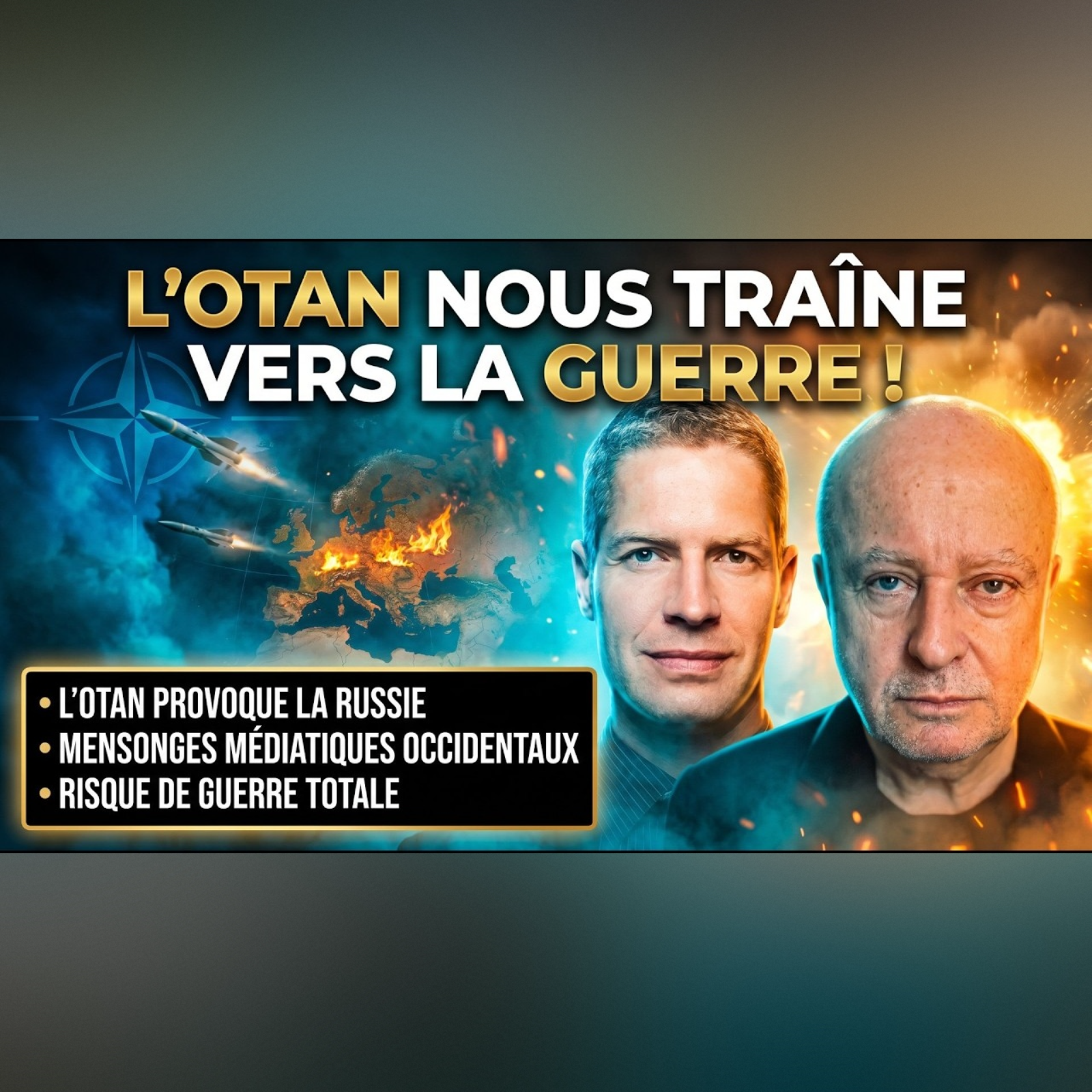  Pourquoi l'OTAN prépare en réalité la GUERRE totale : on répond | GPTV episode artwork