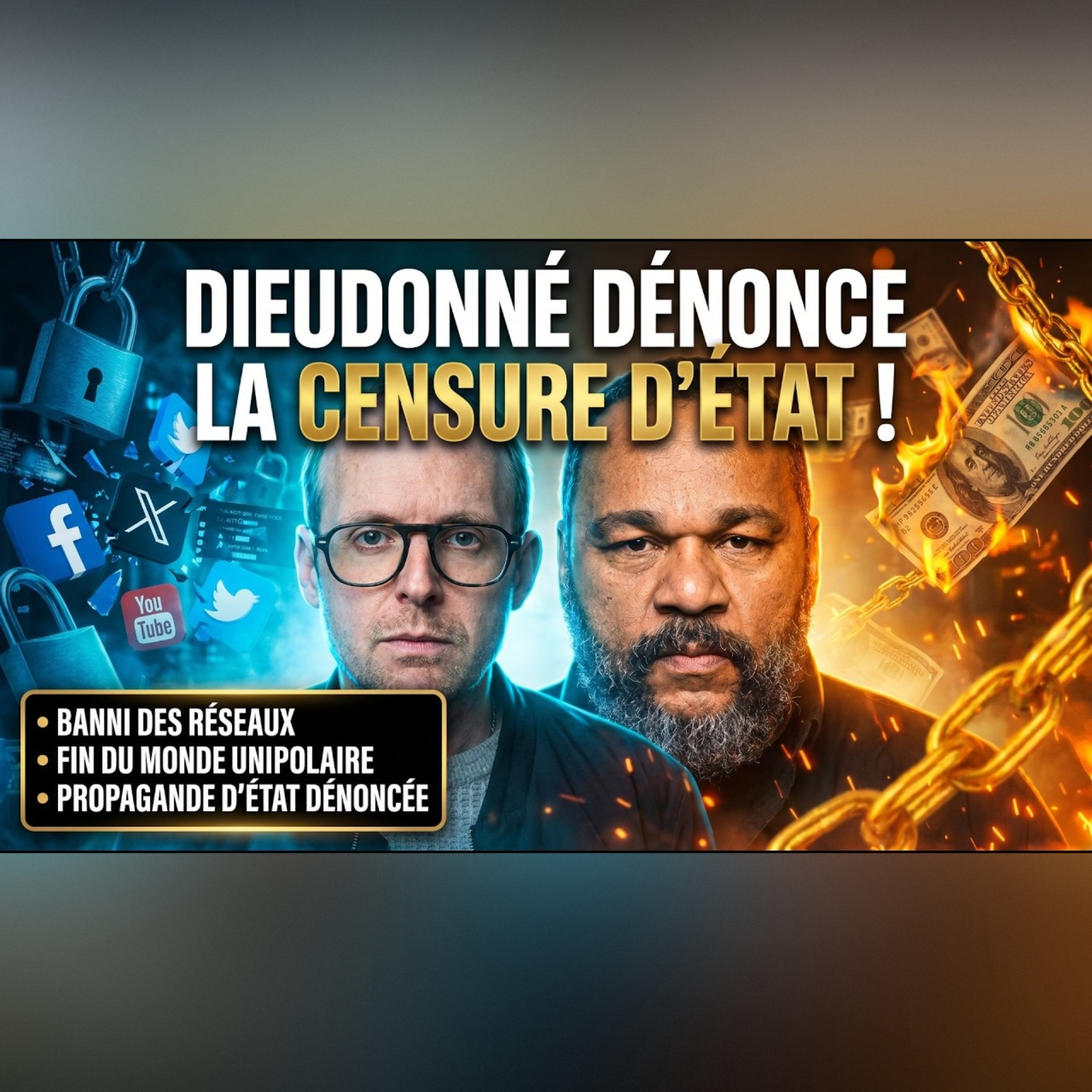 Pourquoi DIEUDONNÉ détruit en réalité le PLAN de l'Occident : il répond | GPTV episode artwork