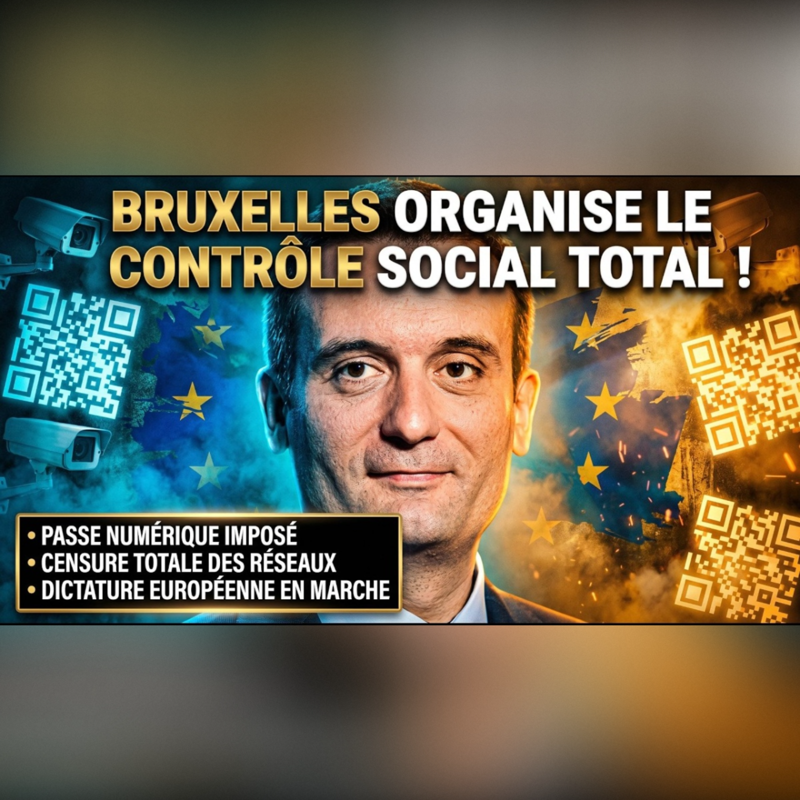  QR code imposé : FLORIAN PHILIPPOT dévoile le GRAVE secret de l'ÉLYSÉE | GPTV episode artwork
