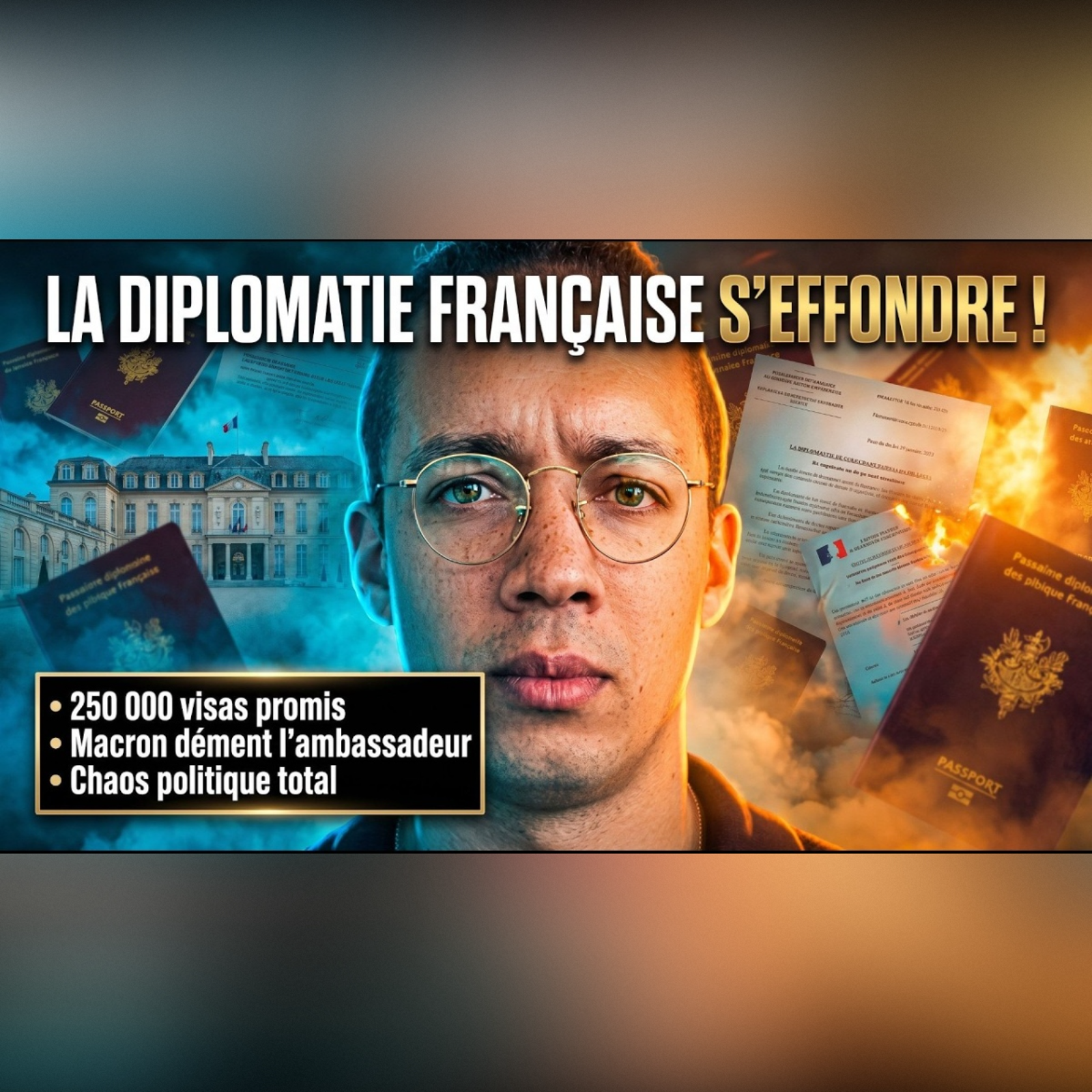 250 000 visas : l'analyste dévoile le SOMBRE secret de l'ÉLYSÉE | GPTV