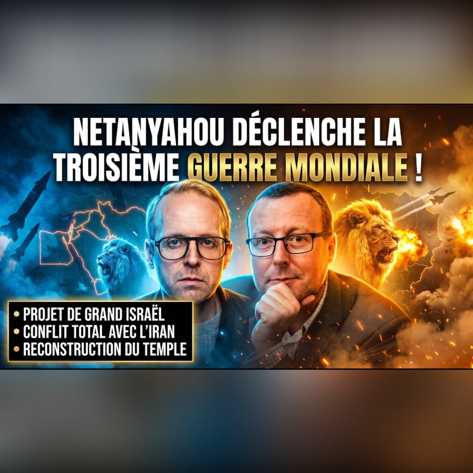 Rugissement du lion : PIERRE HILLARD dévoile le GRAVE SECRET d'ISRAËL | GPTV episode artwork