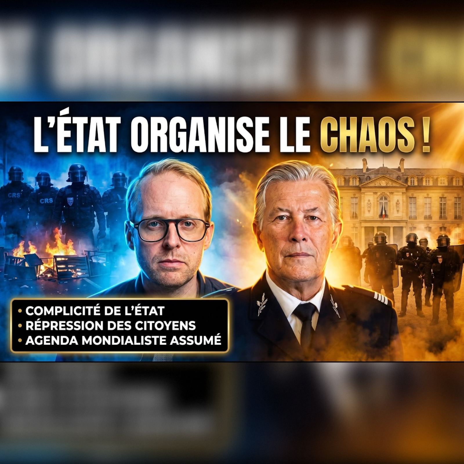L'officier contredit les médias et prouve que l'ÉLYSÉE impose le CHAOS | GPTV episode artwork