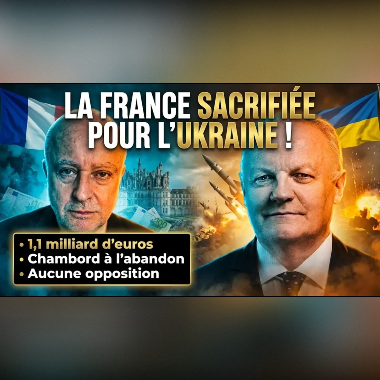 Pourquoi 1,1 milliard part en UKRAINE : ASSELINEAU répond | GPTV episode artwork