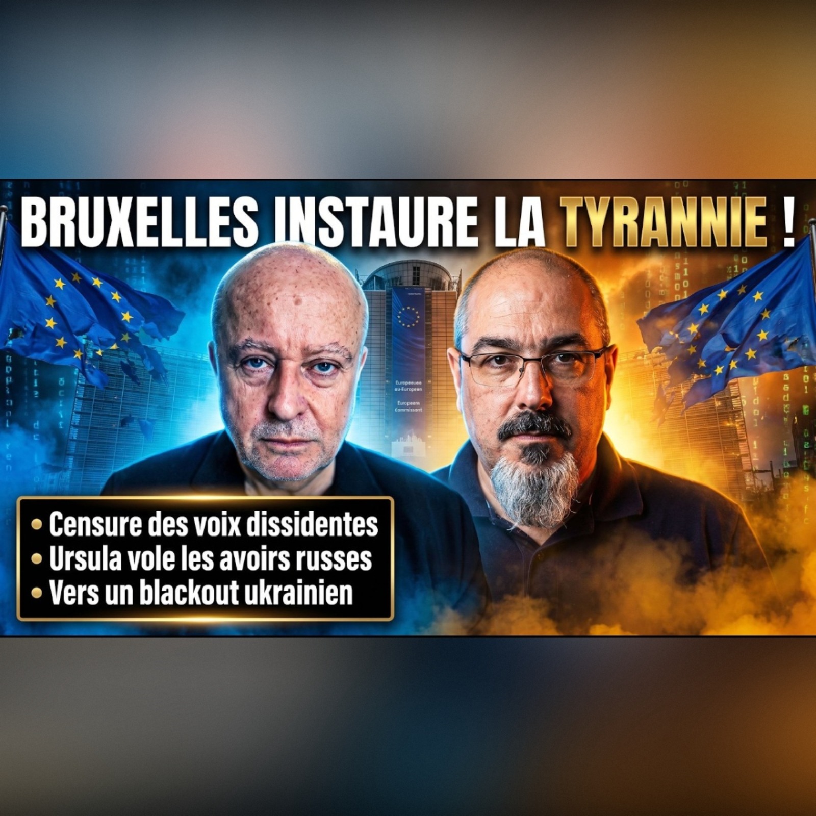 Pourquoi BRUXELLES dissimule le blackout en Ukraine : l'historien répond | GPTV