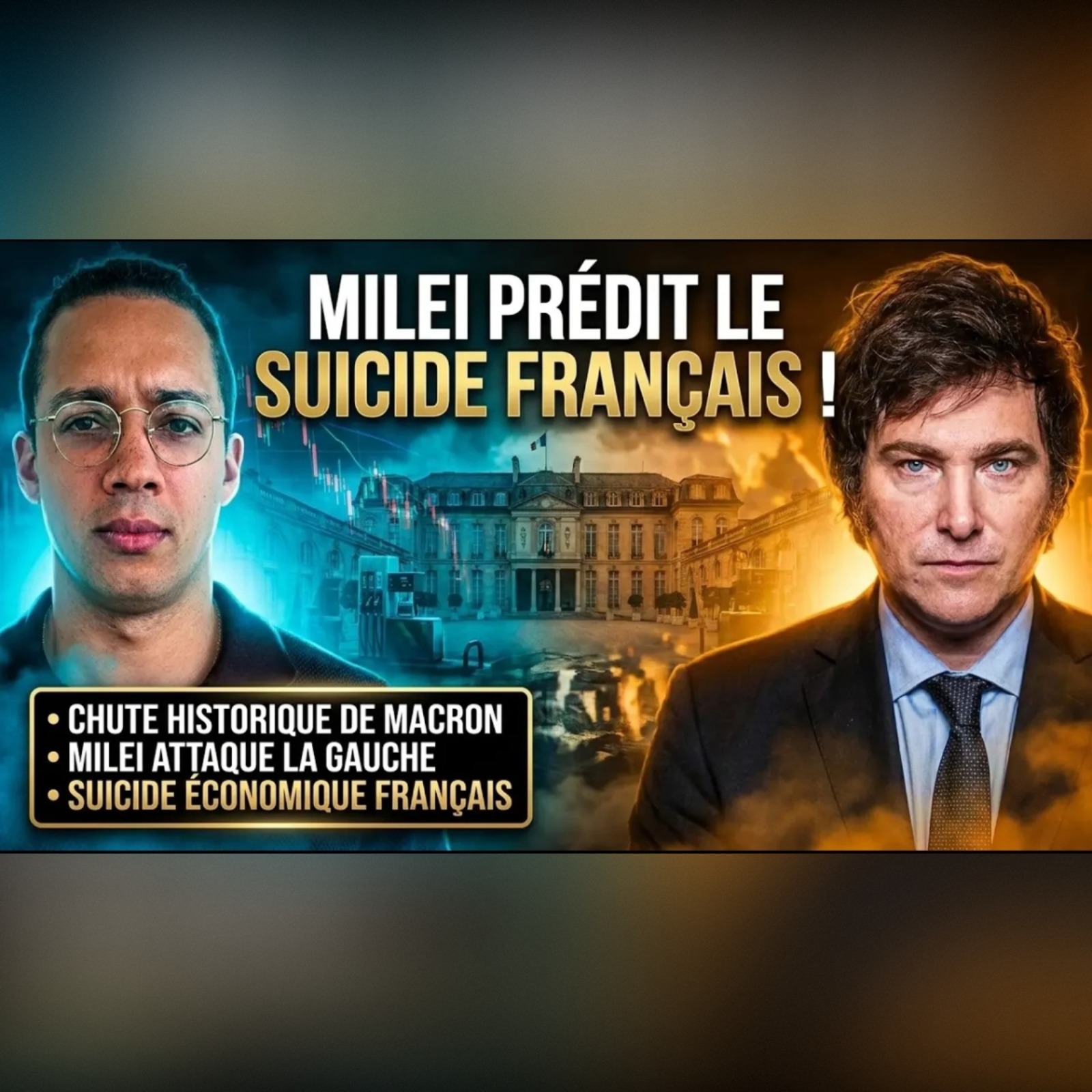 Taxe à 90 % : ce que MILEI dit de plus GLAÇANT sur la FRANCE | GPTV