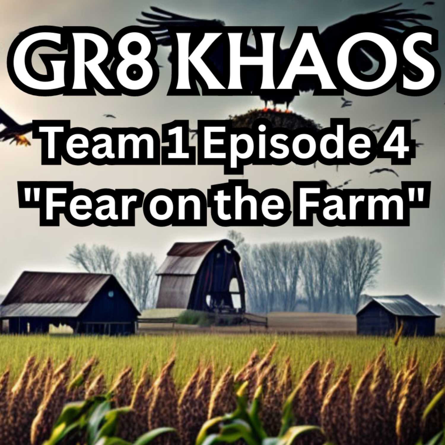 Gr8 Khaos T1E4 "Fear on the Farm" episode artwork