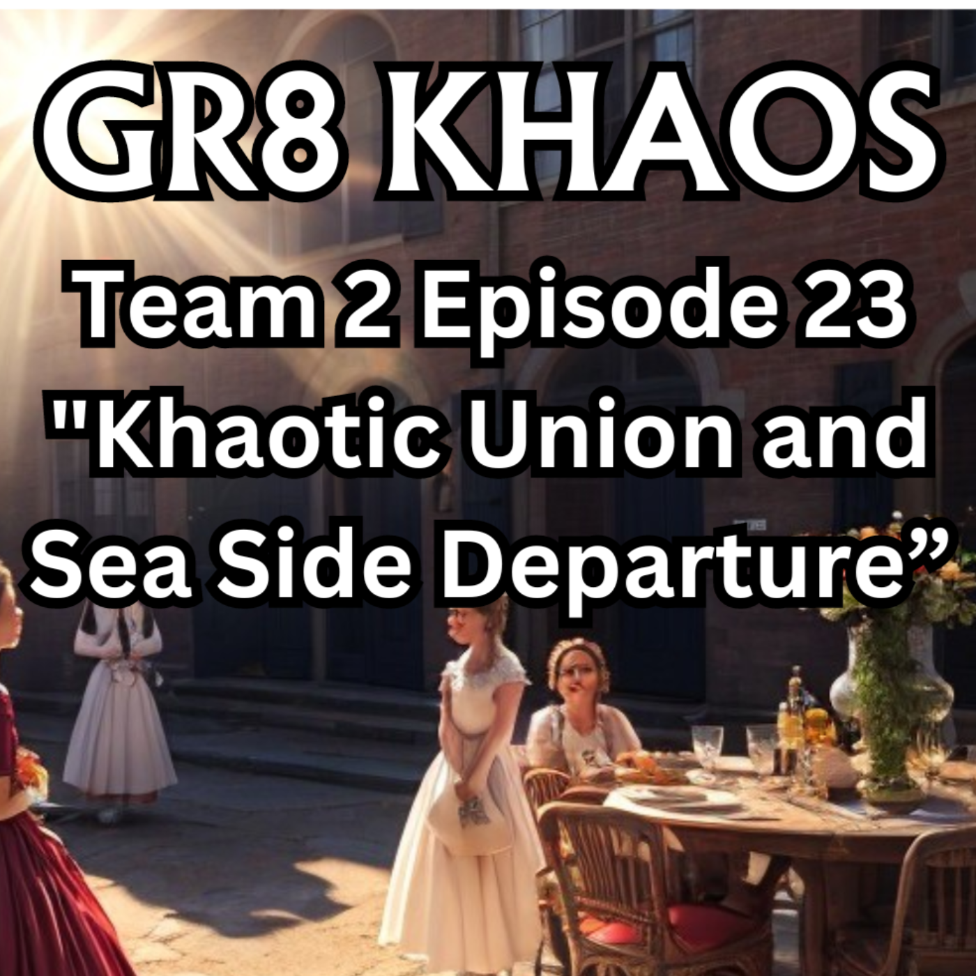 Gr8 Khaos T2E23 "Khaotic Union and Sea Side Departure" episode artwork