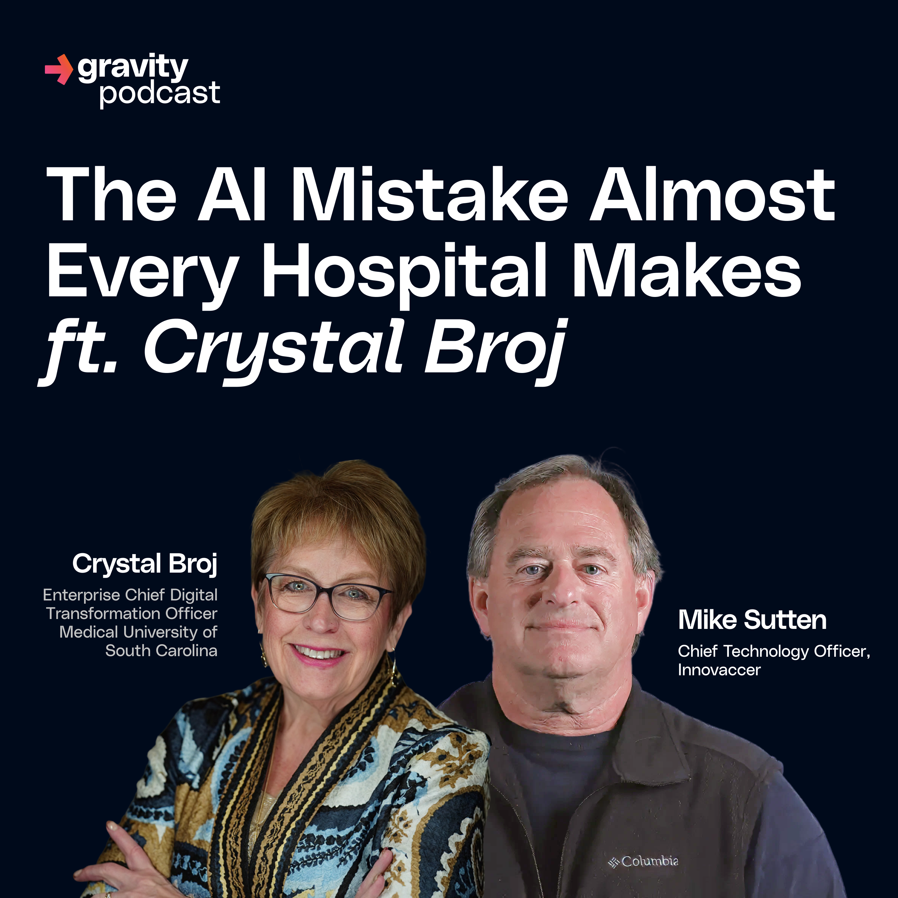 Transformation Starts With the Problem, Not the Tool: Crystal Broj | Gravity AI Podcast episode artwork