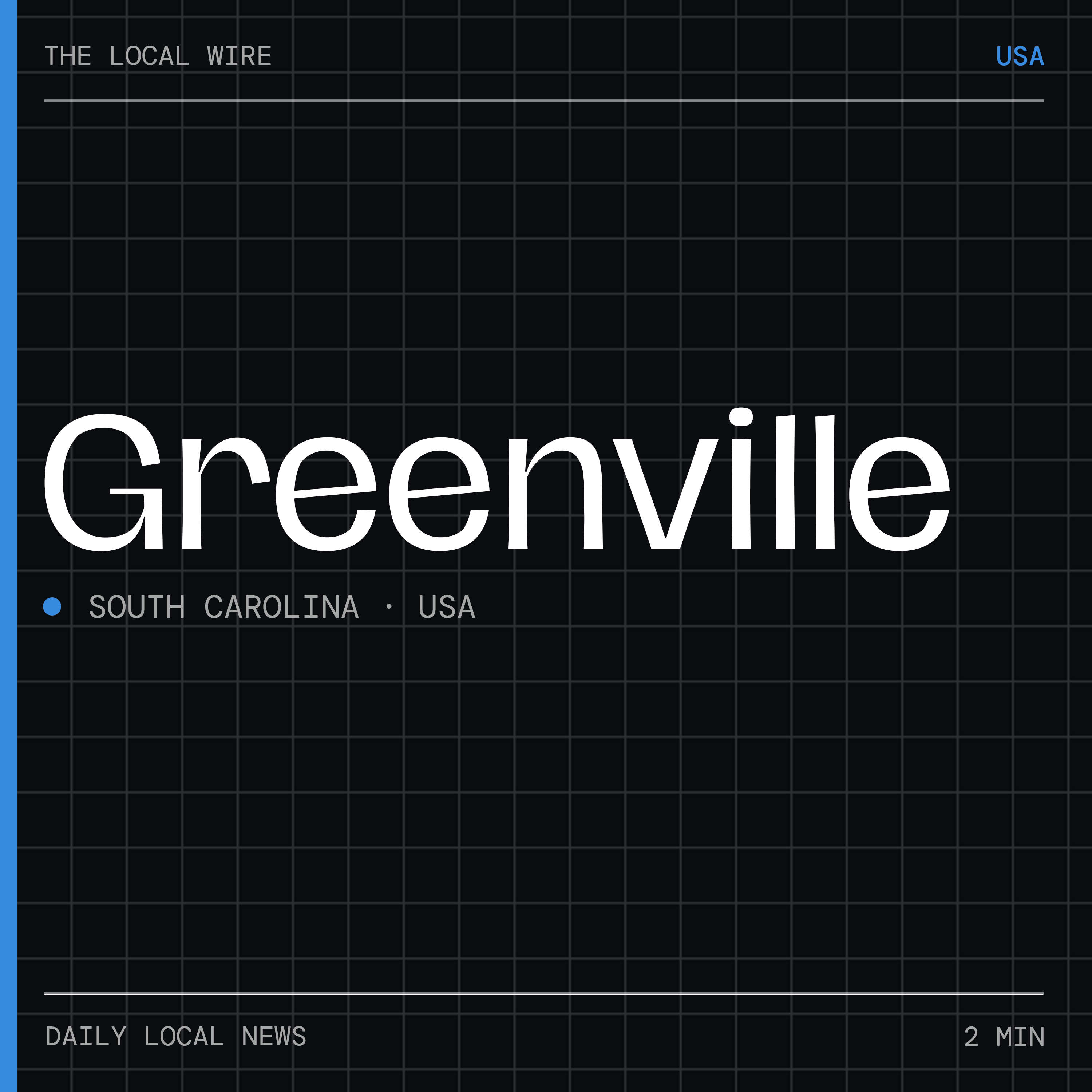 Greenville News Today | 2 Min | The Local Wire podcast artwork