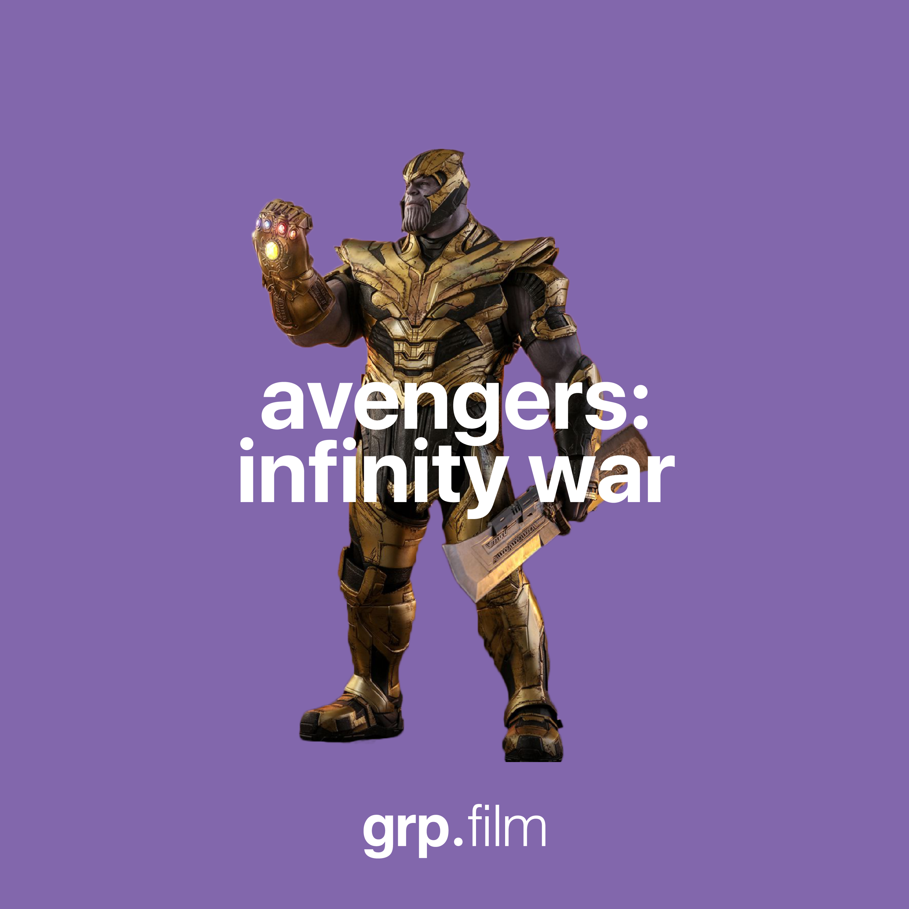 Avengers: Infinity War episode artwork