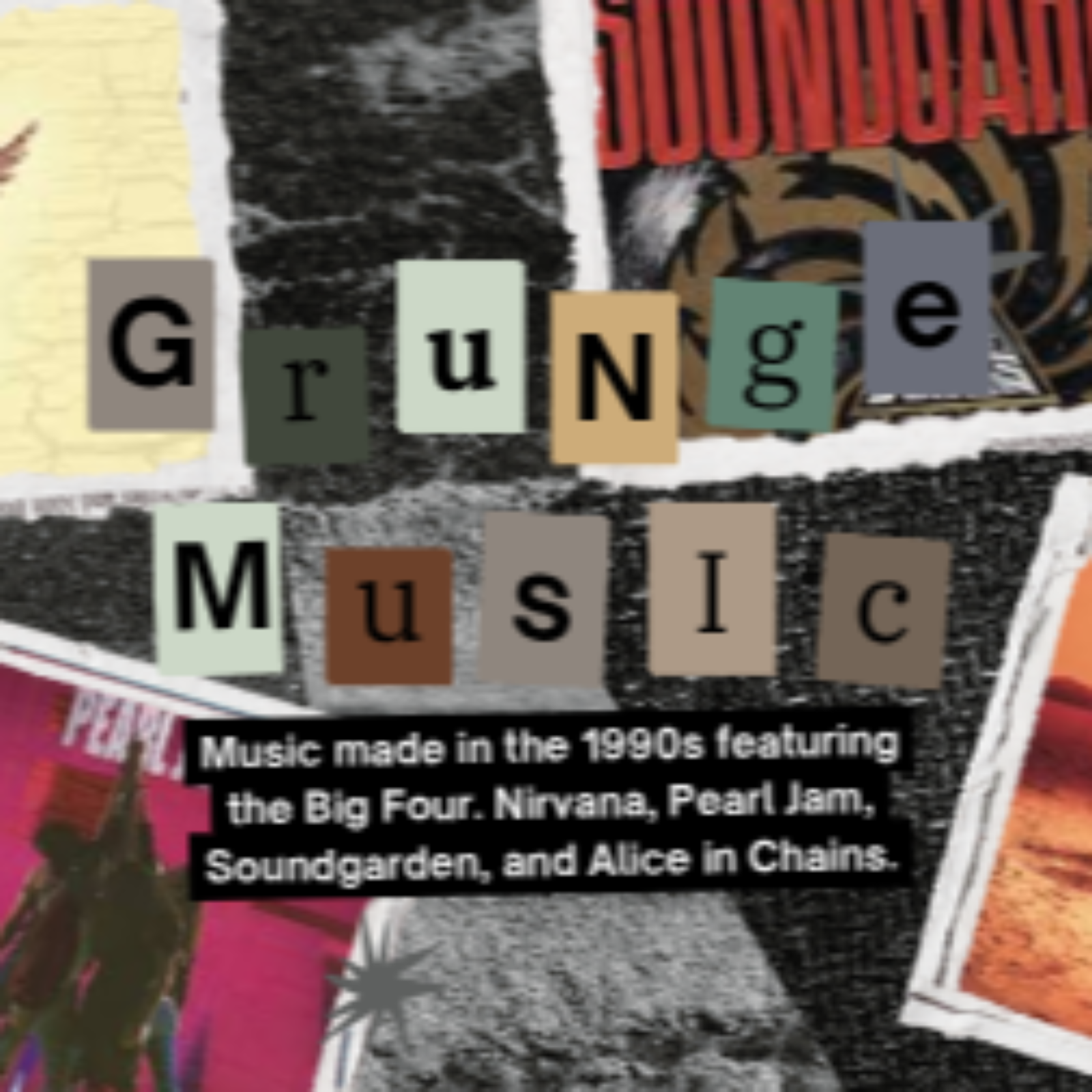 Episode one, The Welcome to Grunge Music  episode artwork
