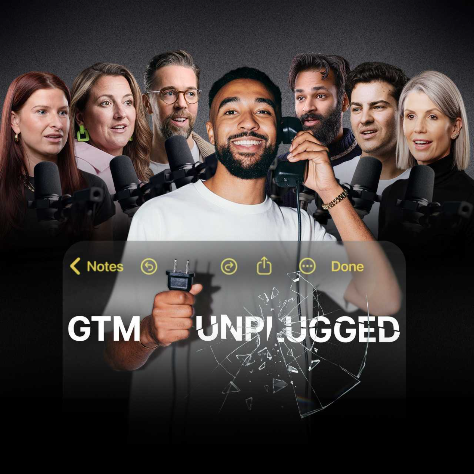 GTM GURUS UNPLUGGED podcast artwork