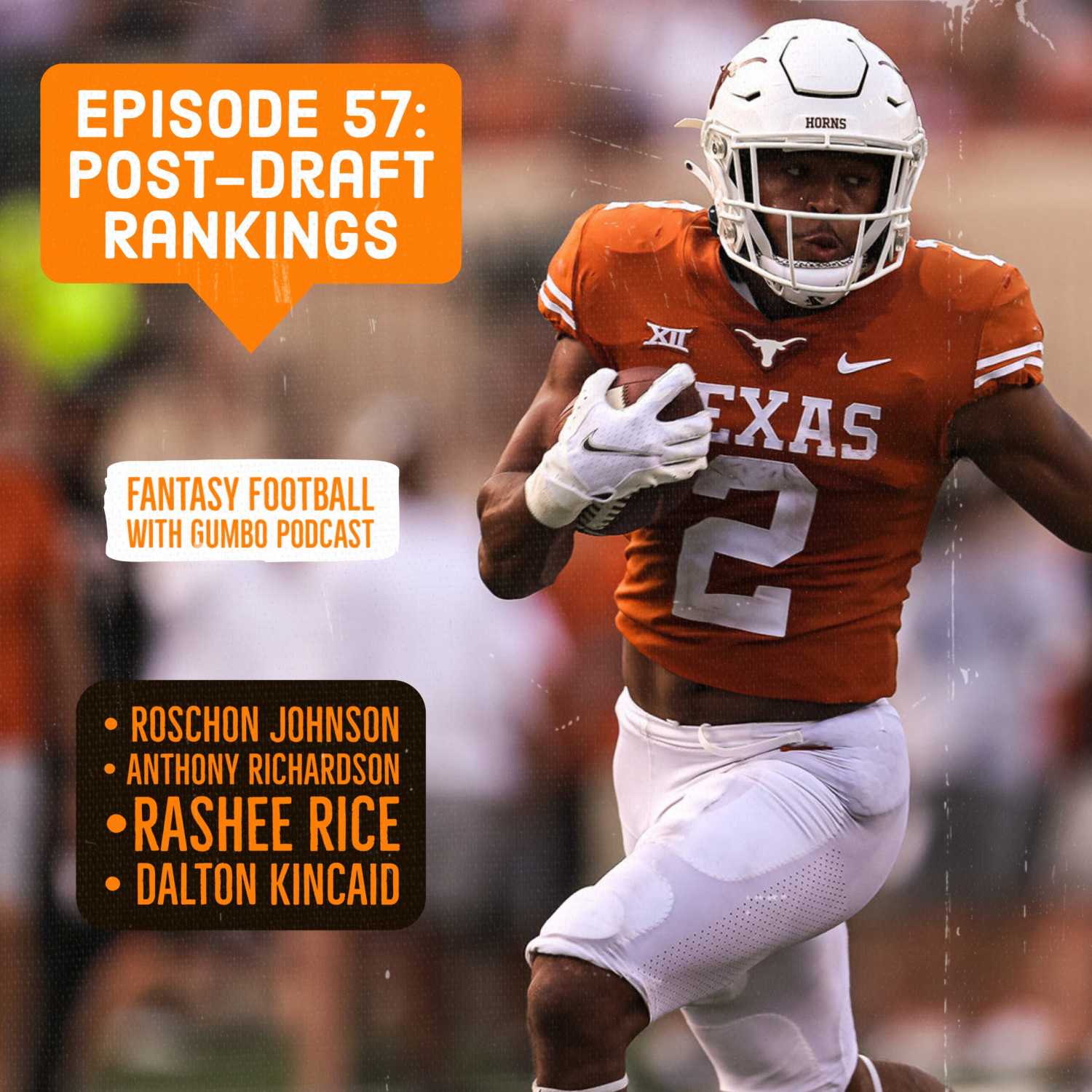 Episode 57: The Post-Draft Rookie Rankings