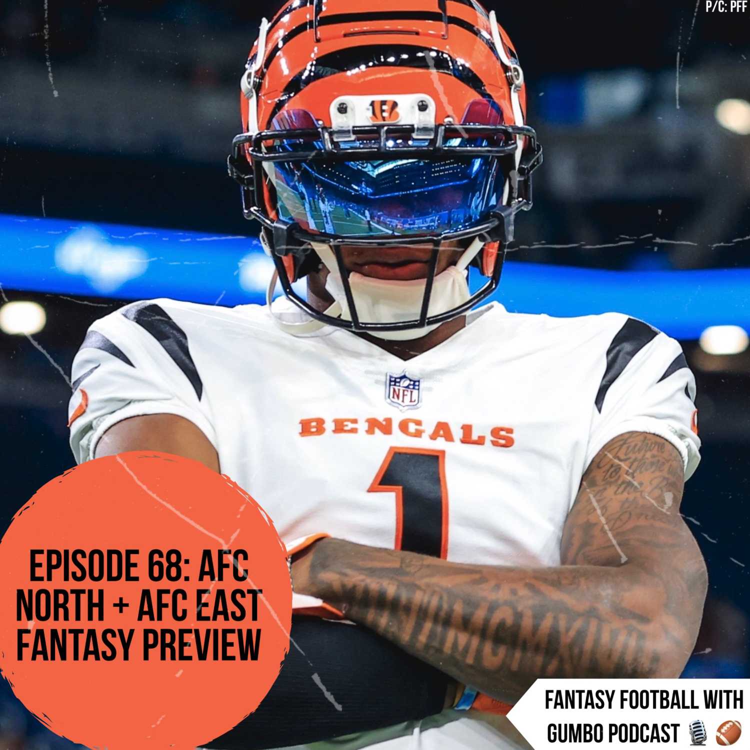 Episode 68: AFC North + AFC East Fantasy Preview
