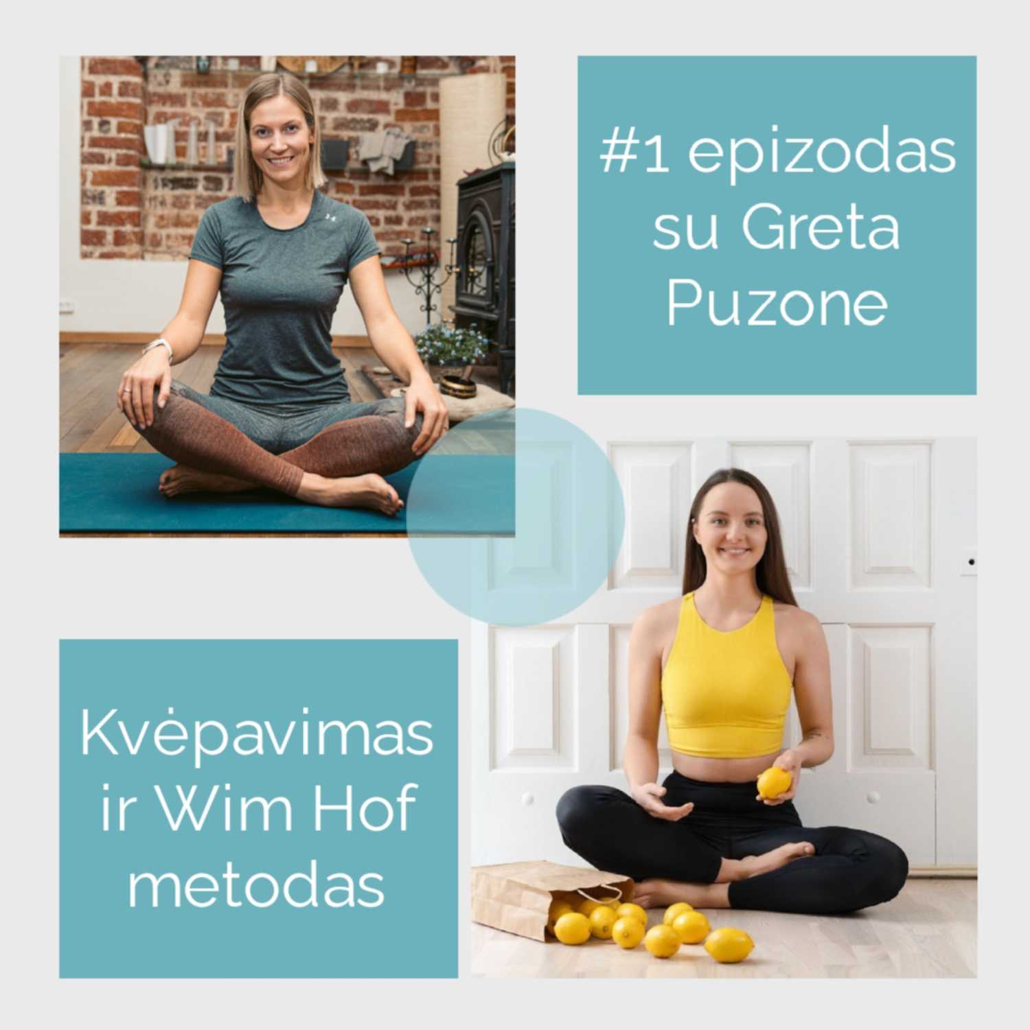 #1 su Greta Puzone. Kvėpavimas ir Wim Hof metodas episode artwork