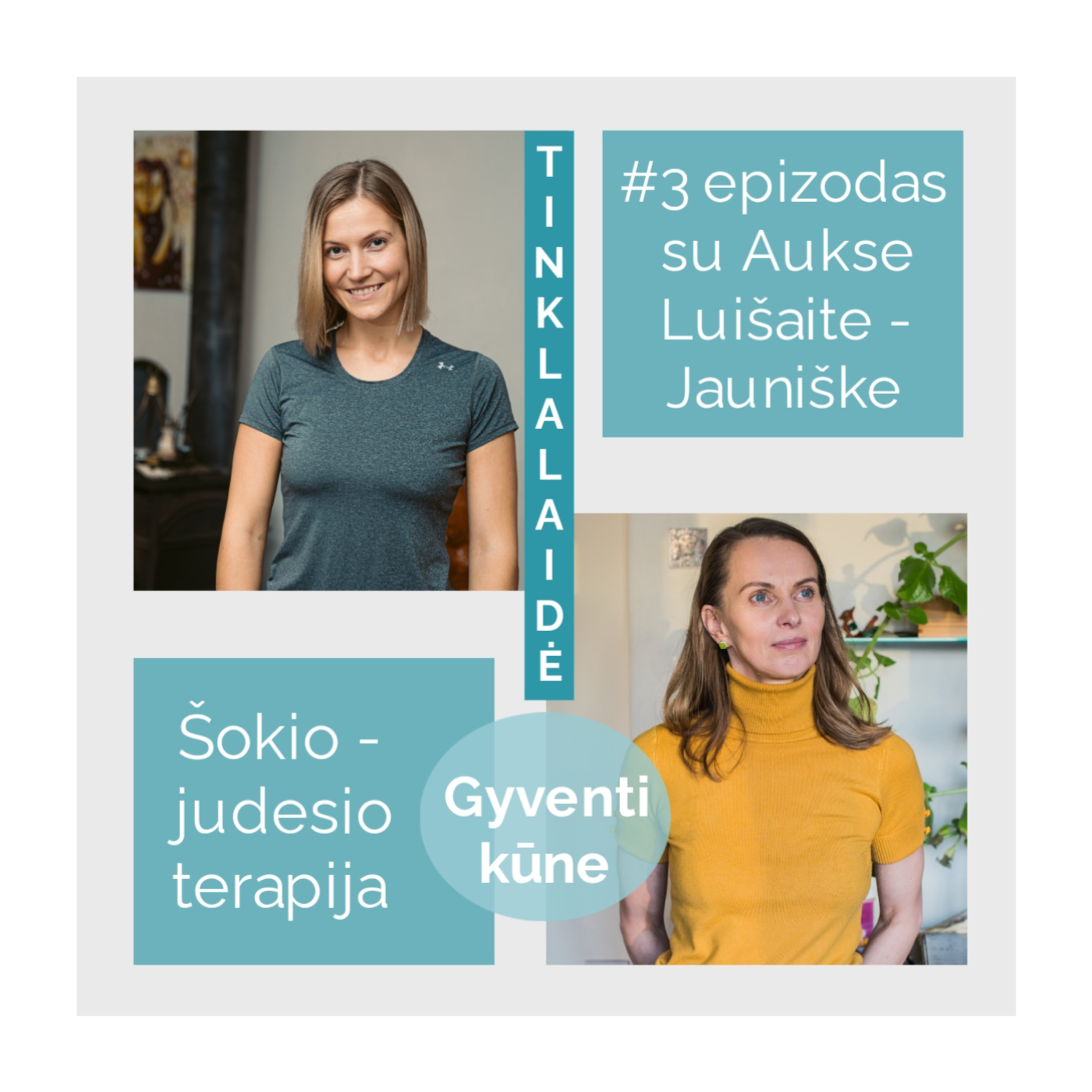 #3 su Aukse Luišaite-Jauniške. Šokio-judesio terapija episode artwork
