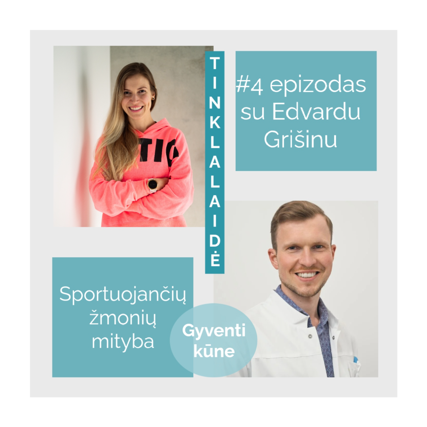 #4 su Edvardu Grišinu. Sportuojančių žmonių mityba episode artwork