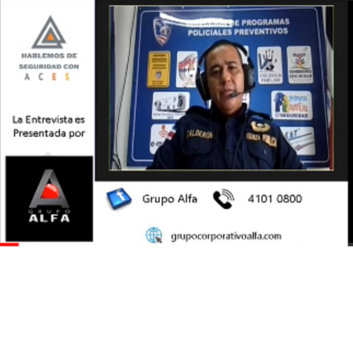 HABLEMOS DE SEGURIDAD CON ACES.