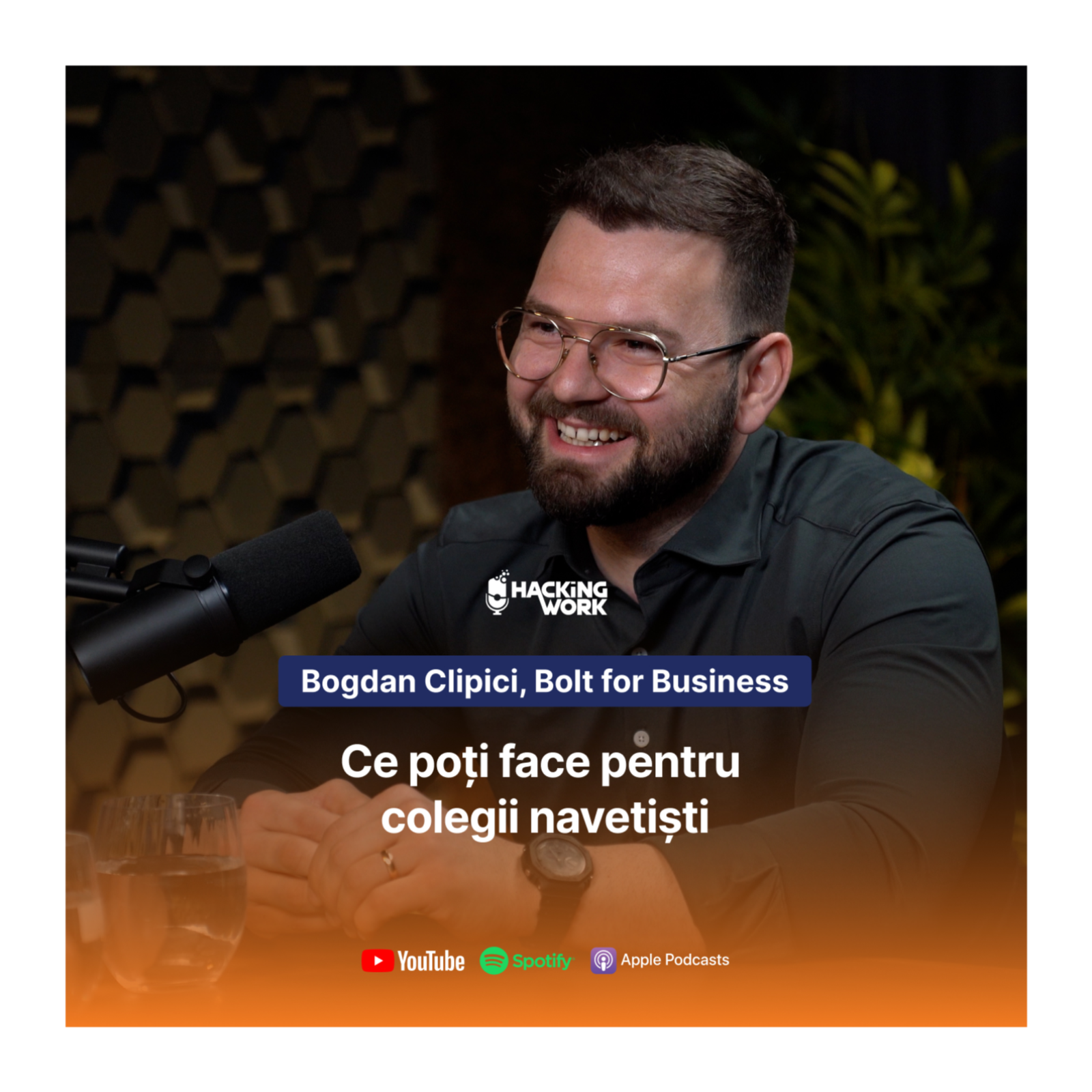 Ce poți face pentru colegii navetiști. Beneficii moderne cu Bogdan Clipici, Bolt for Business
