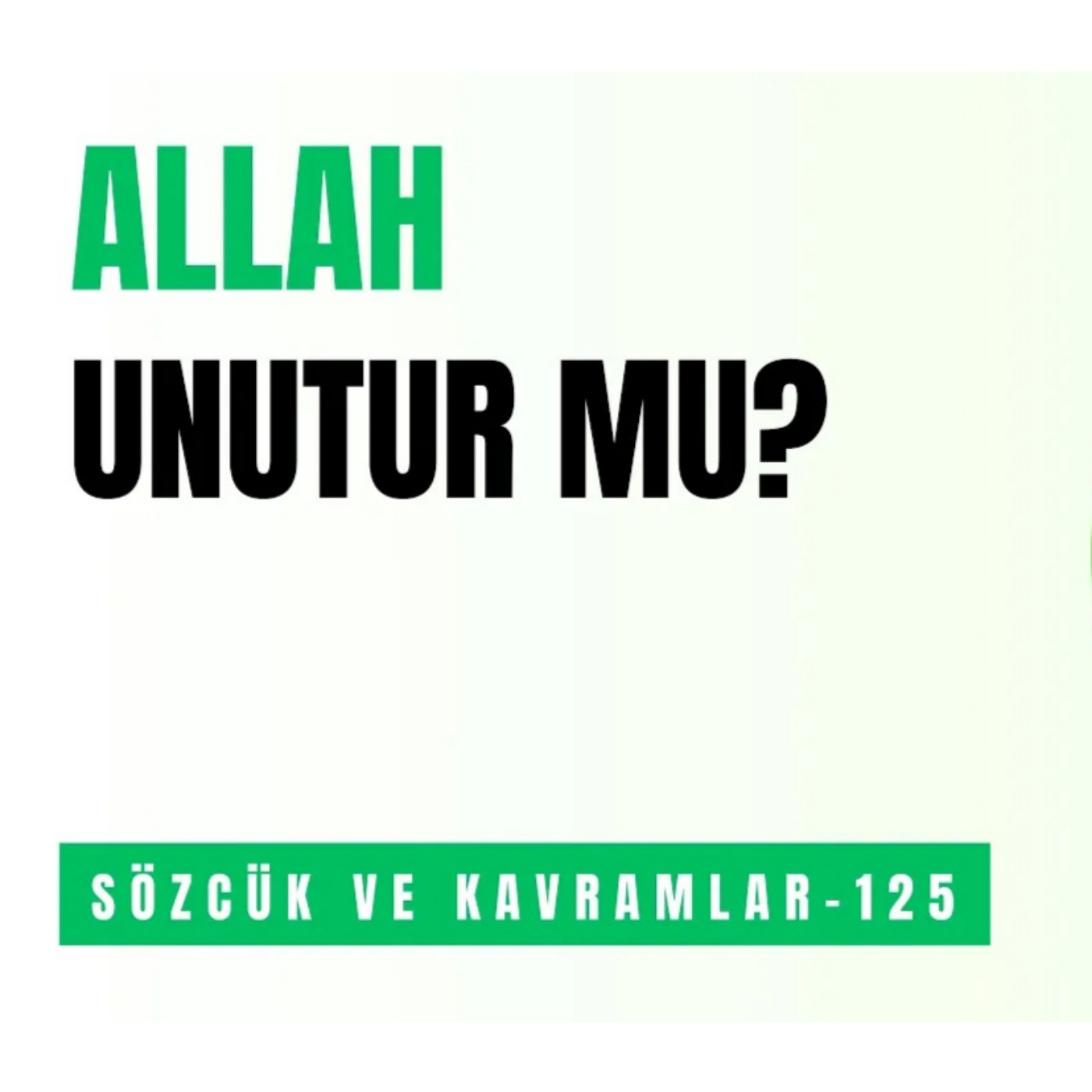 KURAN\'DAKİ ÖNEMLİ SÖZCÜK VE KAVRAMLAR