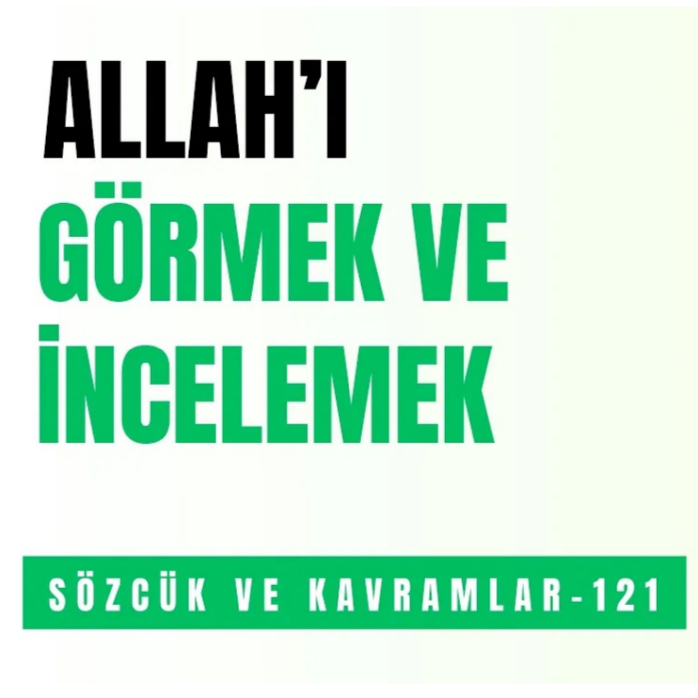 KURAN\'DAKİ ÖNEMLİ SÖZCÜK VE KAVRAMLAR