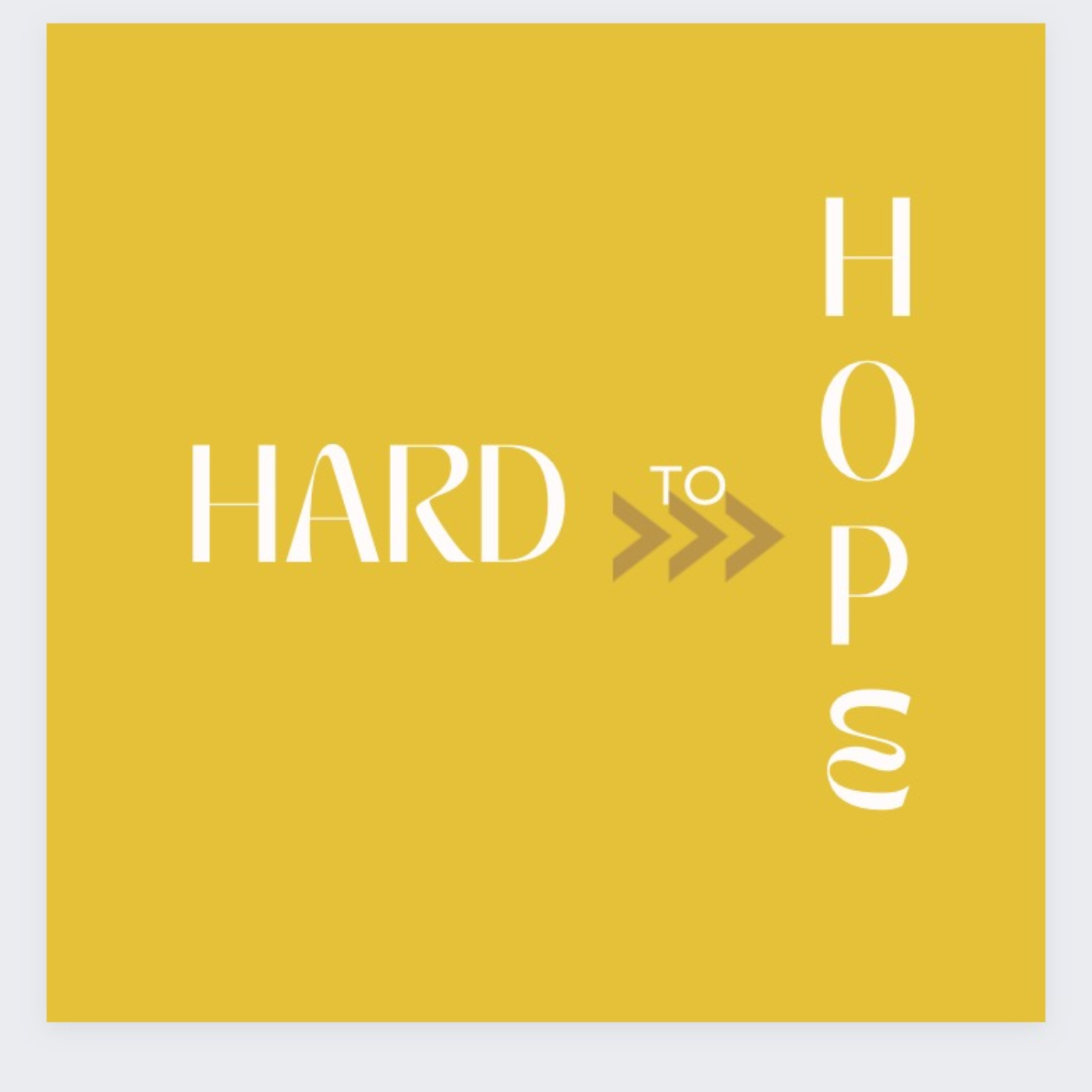 hard to hope
