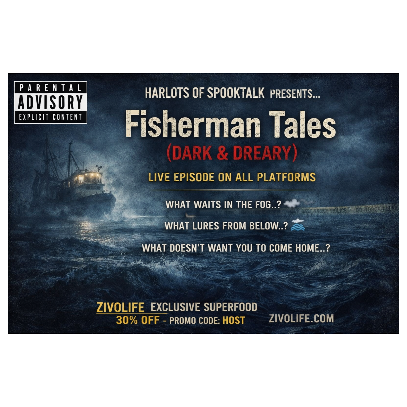 LIVE - Fisherman Tales episode artwork